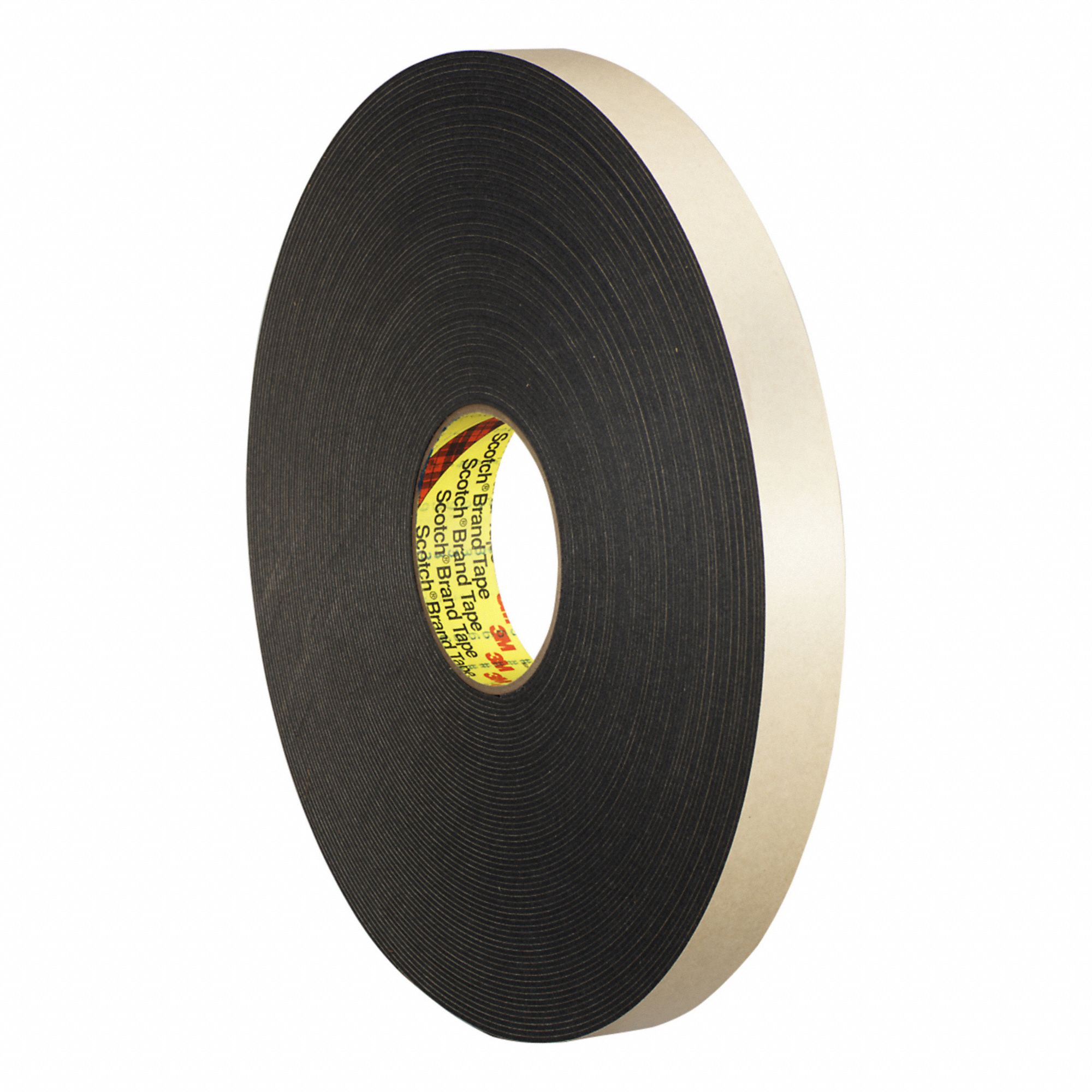 DOUBLE-COATED FOAM TAPE, 36 YD X 1 IN, CASE 9