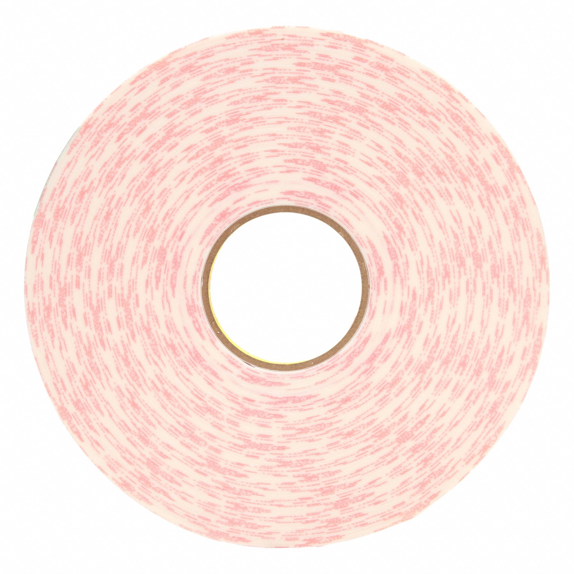 FOAM TAPE, DOUBLE-COATED, WHITE, 33 M X 18 MM X 45 MIL, ACRYLIC