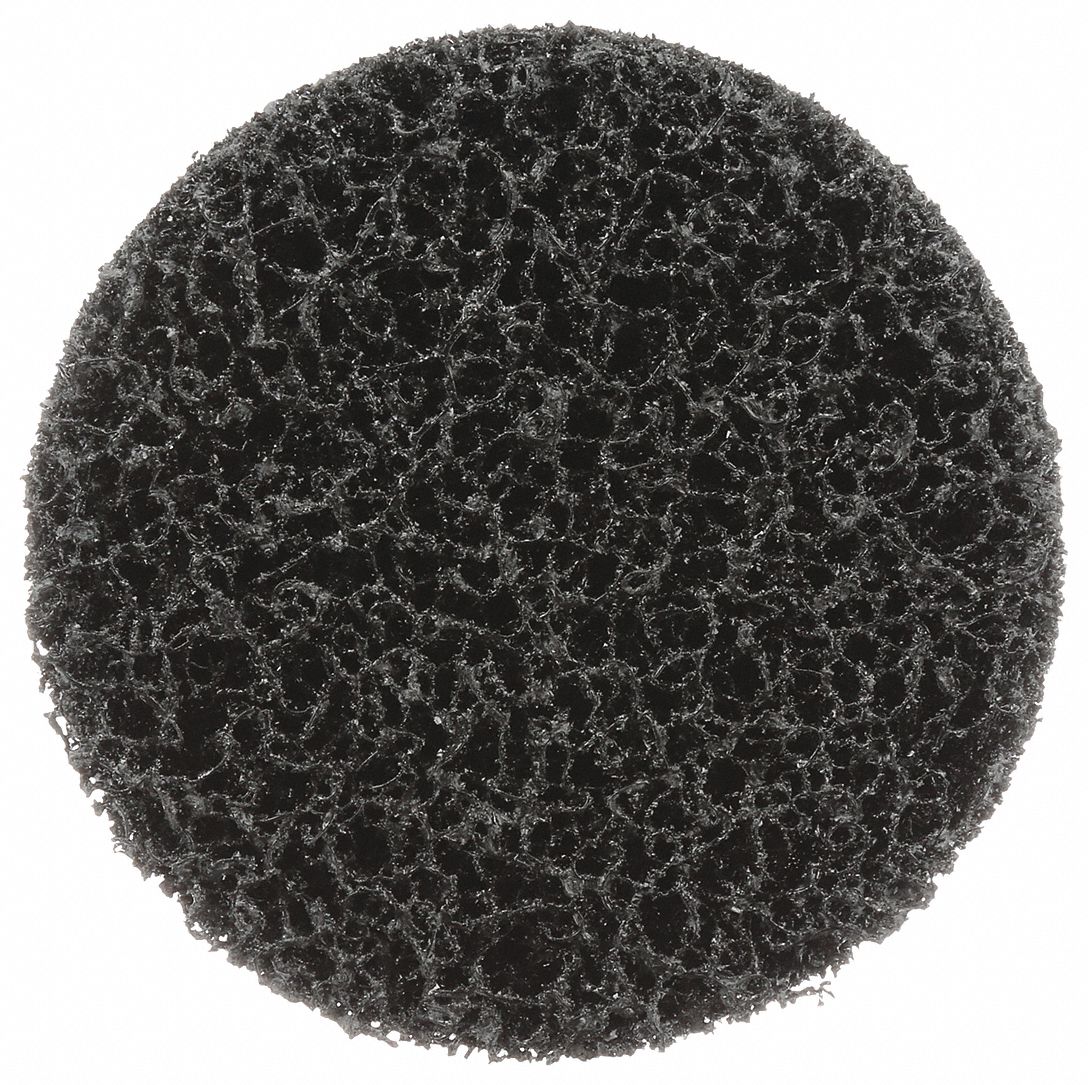 HOOK-AND-LOOP SURFACE CONDITIONING DISC, 5 IN DIAMETER, SILICON CARBIDE, EXTRA COARSE, CR-DH