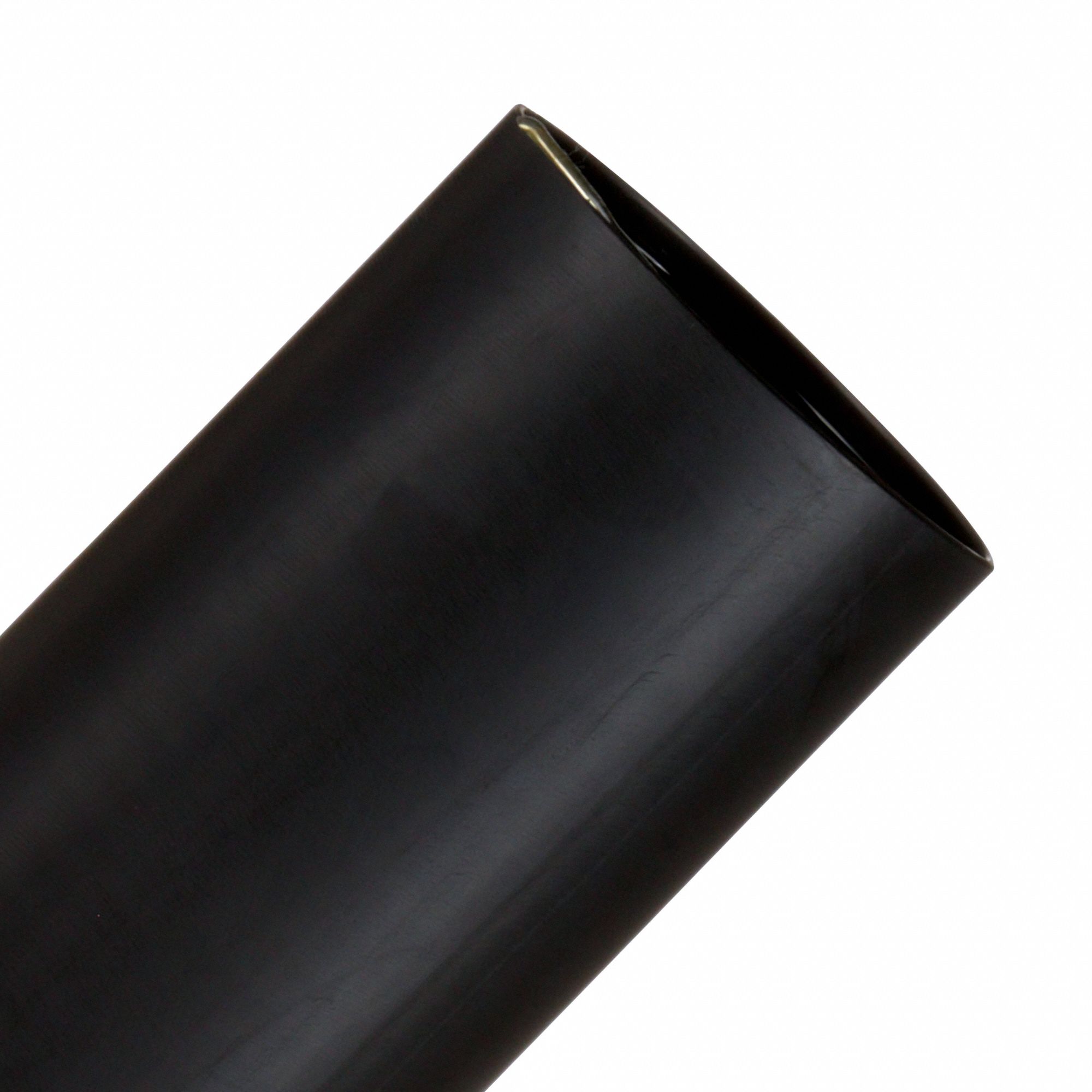 HEAT SHRINK TUBING, POLYOLEFIN, BLACK, 3:1 SHRINK, 48 IN, 3 IN ID BEFORE SHRINKING