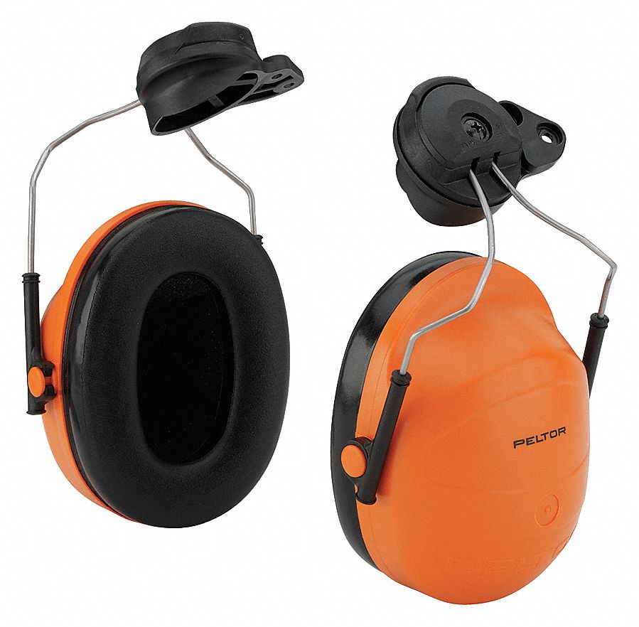 OREILLETTES, MONTAGE SUR CASQUE, ORNG, 24 DB, CSA CLASSE A, POUR VERSAFLO SÉRIE M, DIÉLECTRIQUE