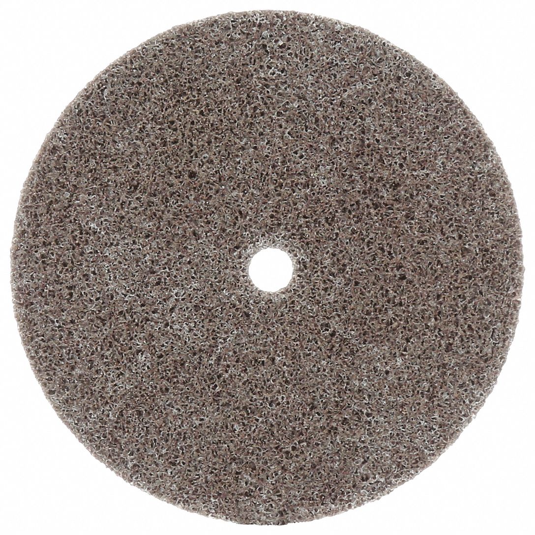UNITIZED WHEEL, 3 IN DIAMETER X 1/8 IN W, ¼ IN ARBOUR HOLE, ALUMINUM OXIDE, MEDIUM, 40 PK