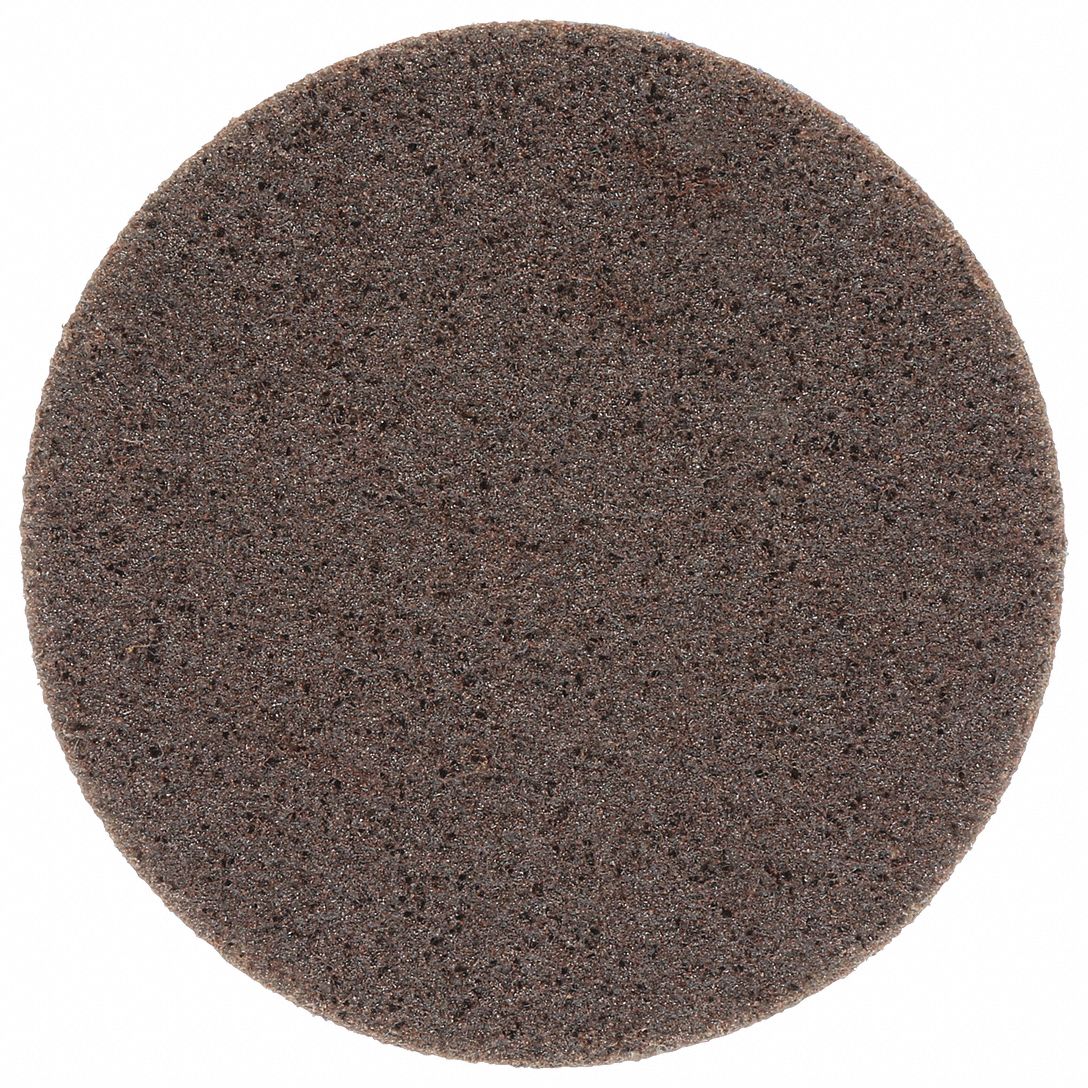 HOOK-AND-LOOP SURFACE CONDITIONING DISC, 5 IN DIAMETER, ALUMINUM OXIDE, COARSE