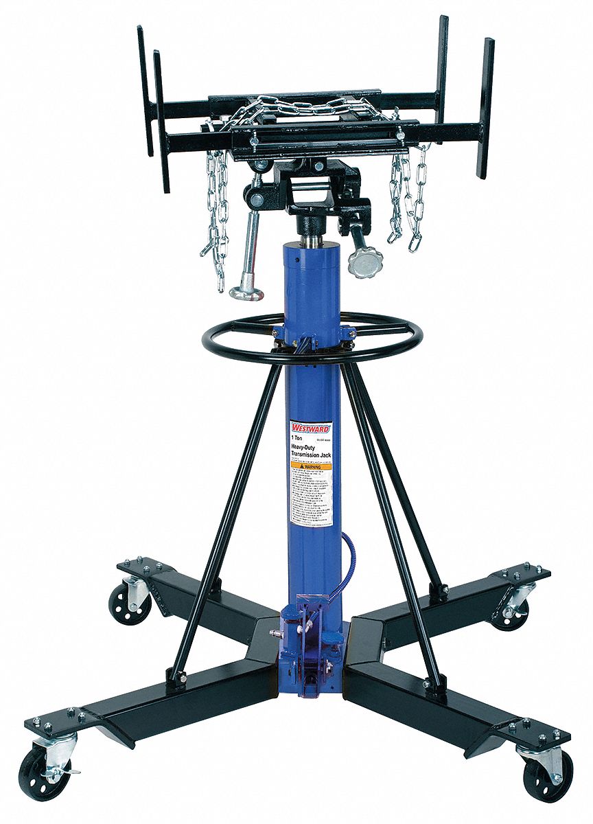 WESTWARD Transmission Lift, Air/Manual, 2,200 Lifting Capacity (Lb