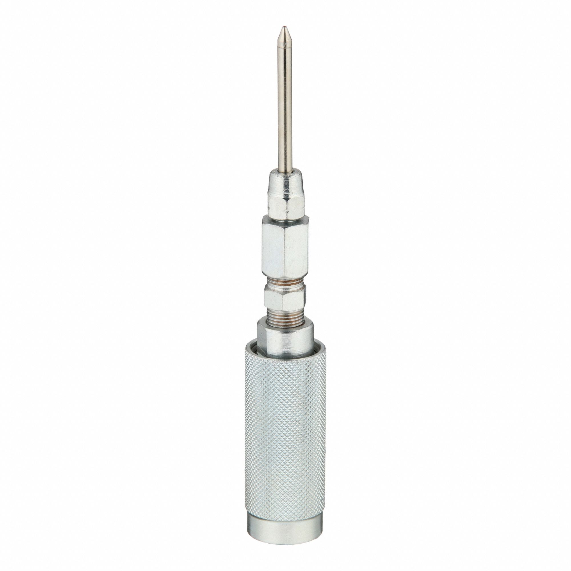 Needle Nose Dispenser: Quick-Connect Coupler, 3, 000 psi Max. Op Pressure, Zerk