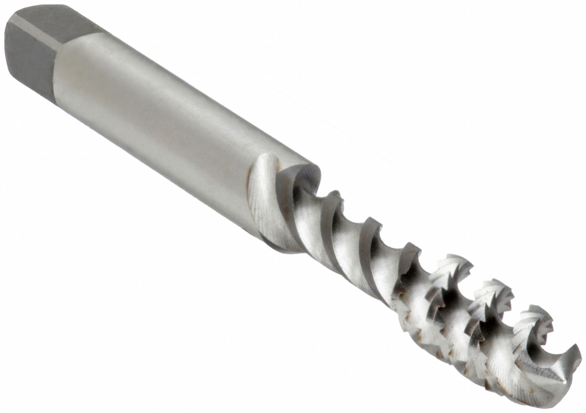 TARAUD À CANNELURE HÉLICOÏDALE, FILETAGE M4X0,7, FILETAGE 9,53 MM LONG, 54,1 MM LONG, FICHE, CLAIR