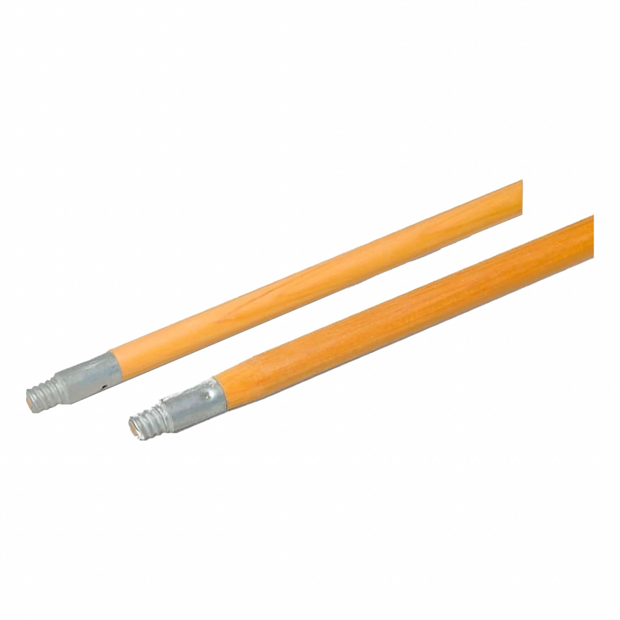 HANDLE, WET MOP, QUICK-RELEASE, 54 IN L, THREADED METAL TIP