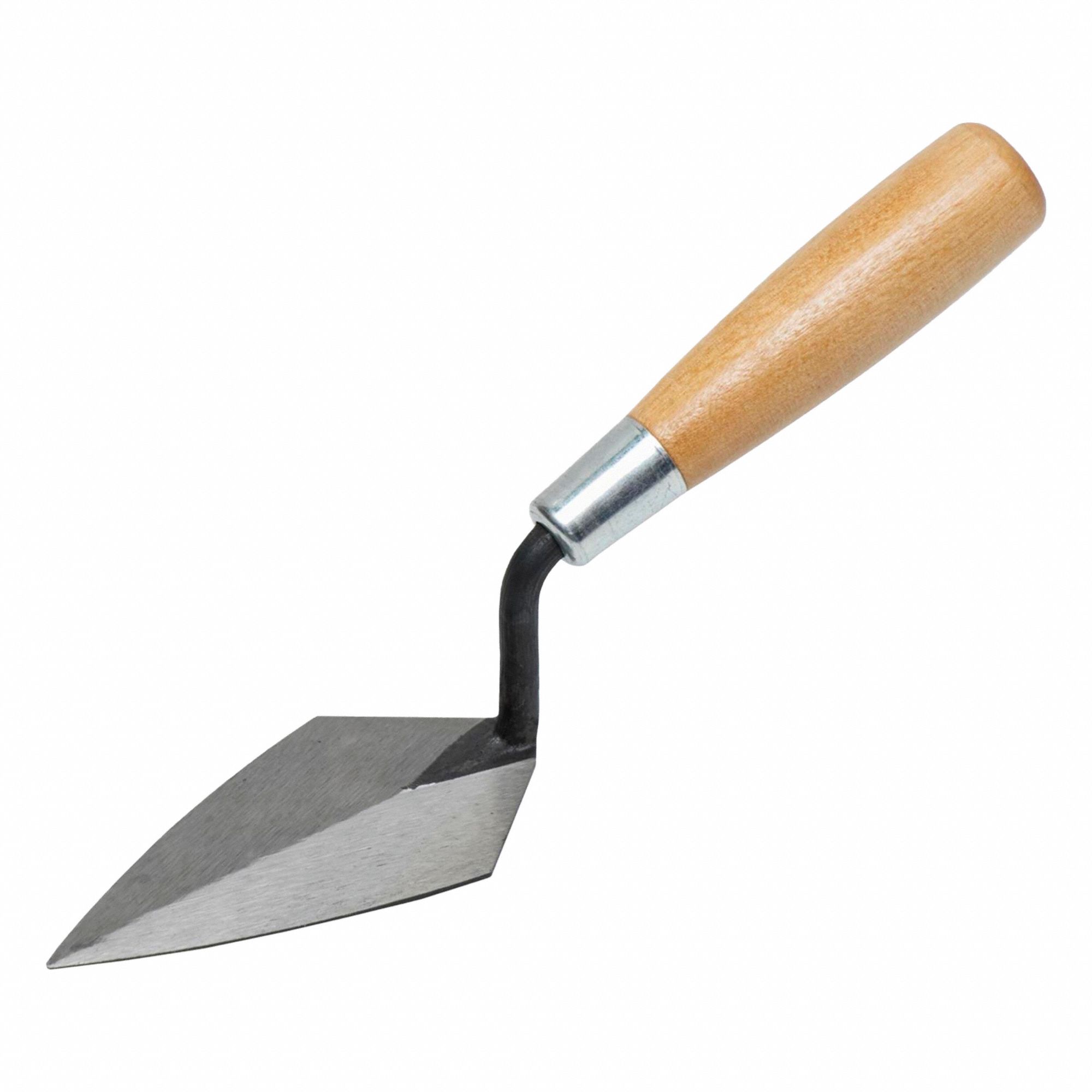 INSIDE CORNER TROWEL, CARBON STEEL, 5 IN TAPERED DURASOFT HANDLE