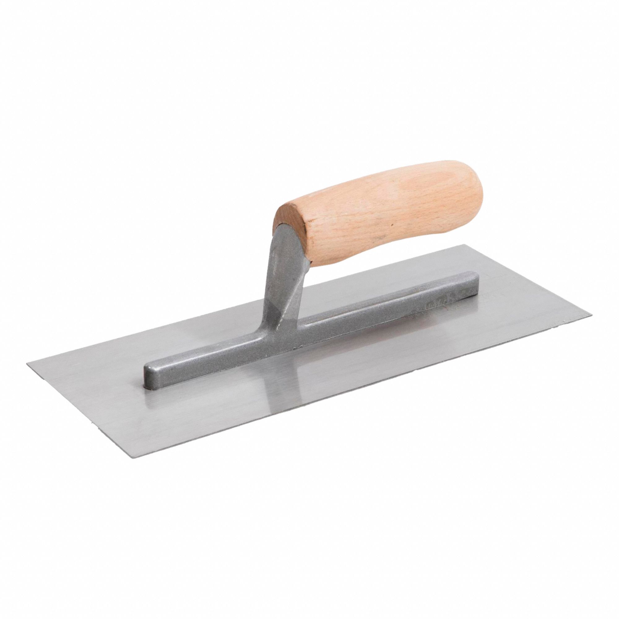 INSIDE CORNER TROWEL, CARBON STEEL, 5 IN TAPERED DURASOFT HANDLE