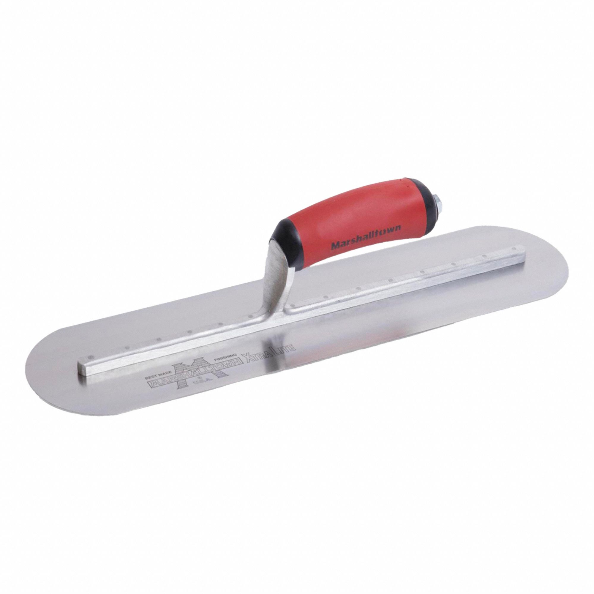 INSIDE CORNER TROWEL, CARBON STEEL, 5 IN TAPERED DURASOFT HANDLE