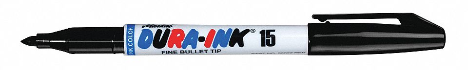 INDUSTRIAL MARKER,PERMANENT,FINE,BLACK
