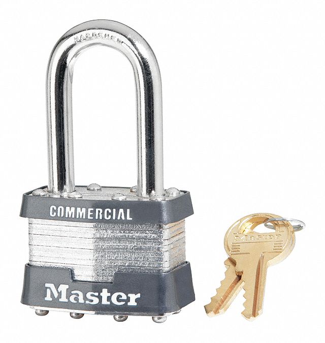PADLOCK STL 1-3/4IN-4PIN 1-1/2 SHAC