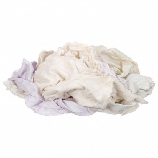 Reclaimed White Rags 50 Pounds