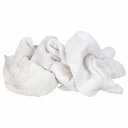 White Terry Cloth Rags