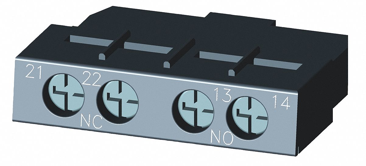 SIEMENS Transverse Auxiliary Contact Block 3RV2 Motor Starter Protectors 13Y4983RV29011G