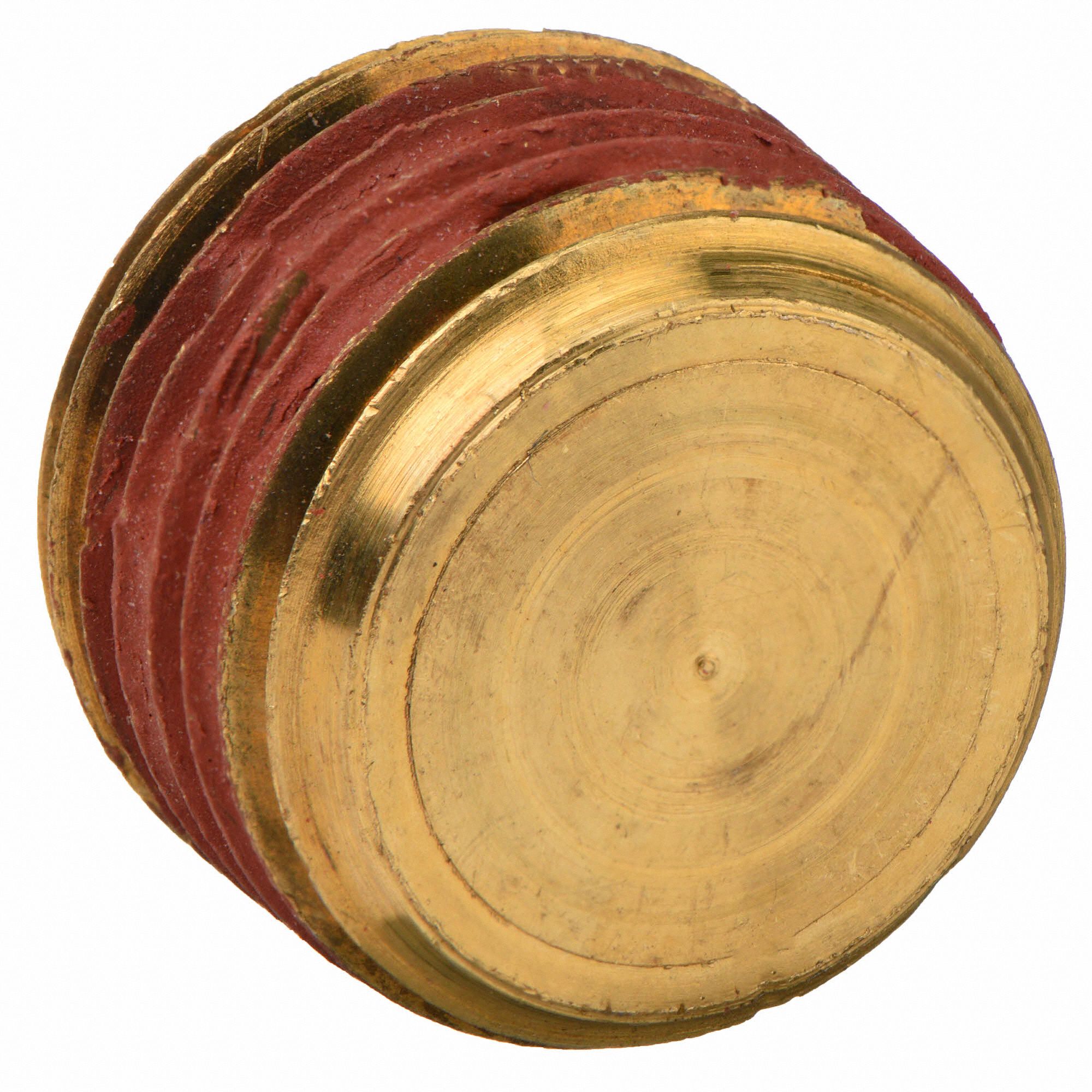 PARKER Brass Countersink Plug, MNPT, 1/2 in Pipe Size, 1 EA 13Y815VS219P8 Grainger