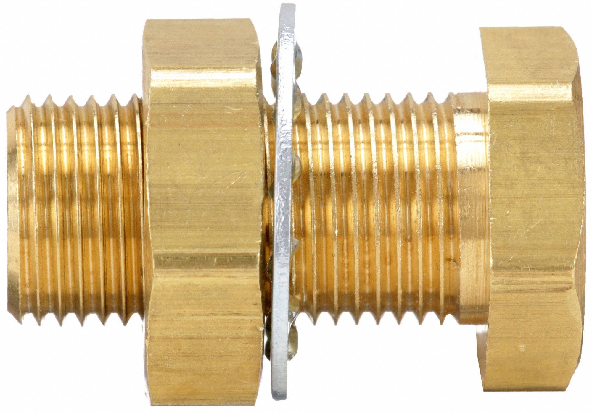 Parker Anchor Coupling Brass 18 In X 18 In Fitting Pipe Size Female Npt X Male Npt 13y865 