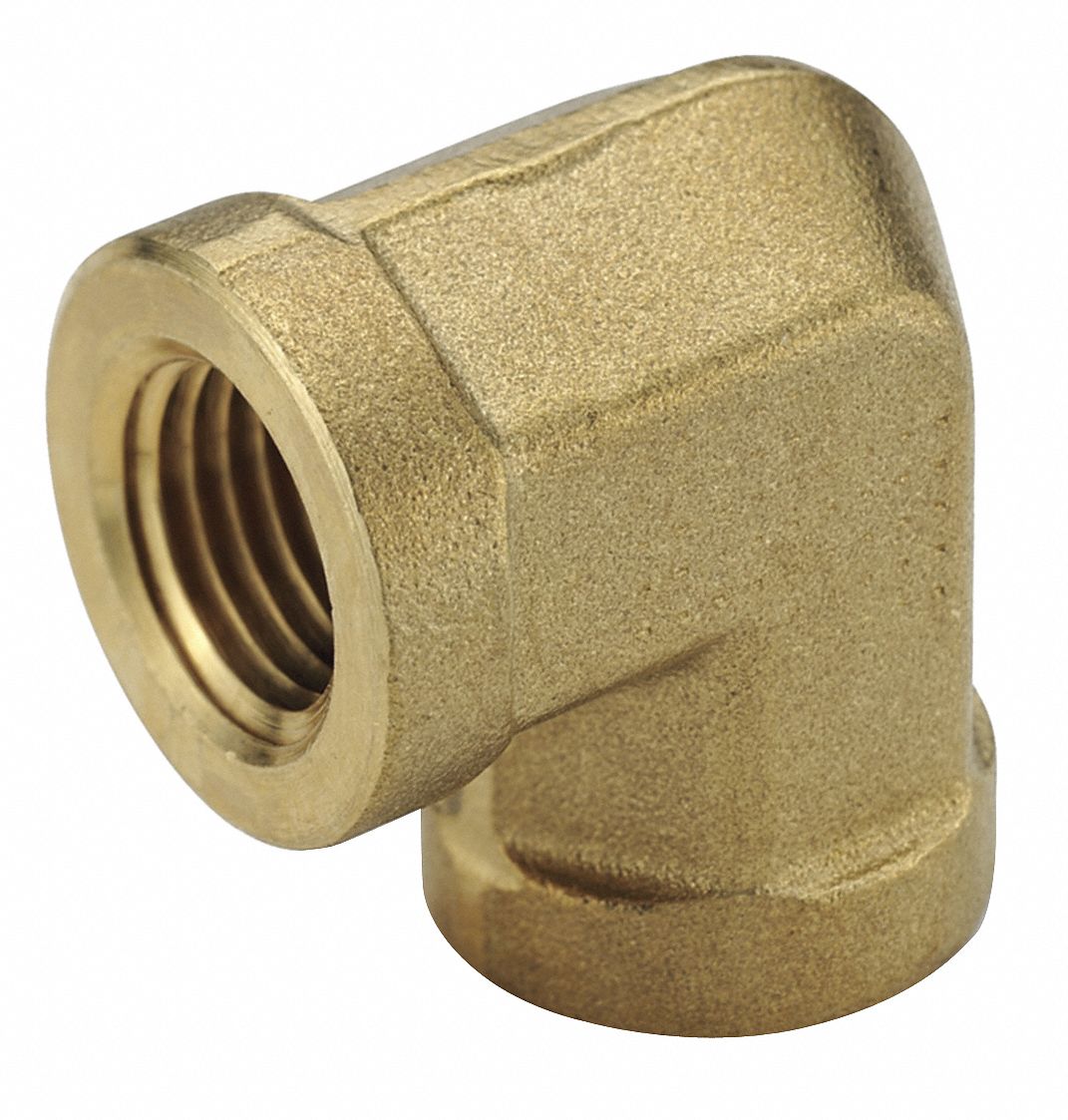 PARKER Brass Union Elbow, 90 Degrees, FNPT, 1/8 in Pipe Size, 1