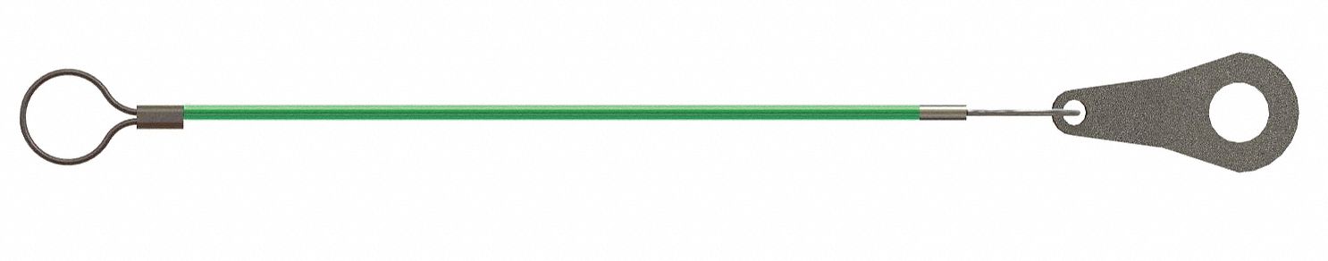TOOL LANYARD,GREEN,6 IN. L