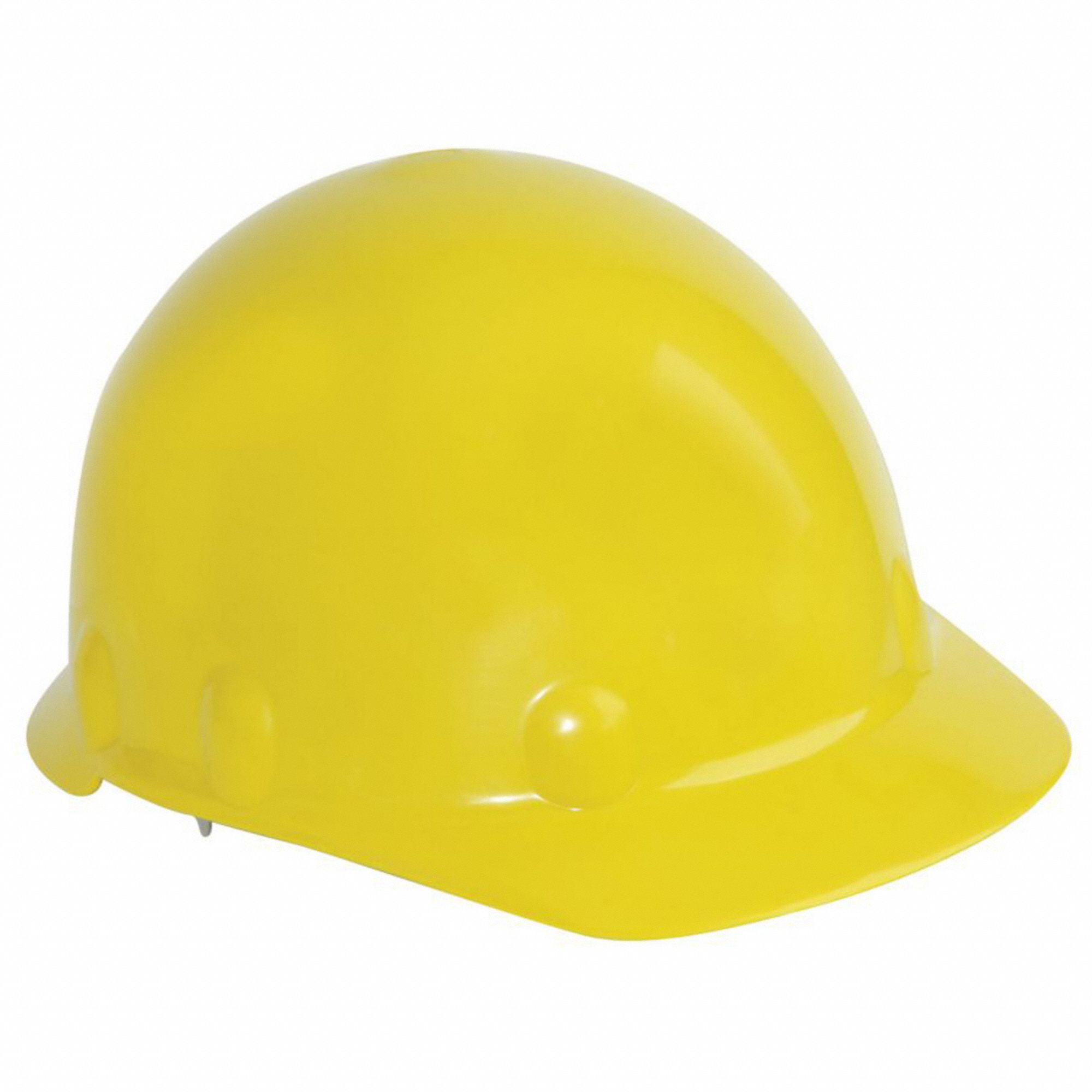 CASQUE DE SÉCURITÉ, CSA, TYPE 2, CLASSE E, PLASTIQUE ABS, CLIQUET QUICK-LOK 8 PTS, REBORD, JAUNE