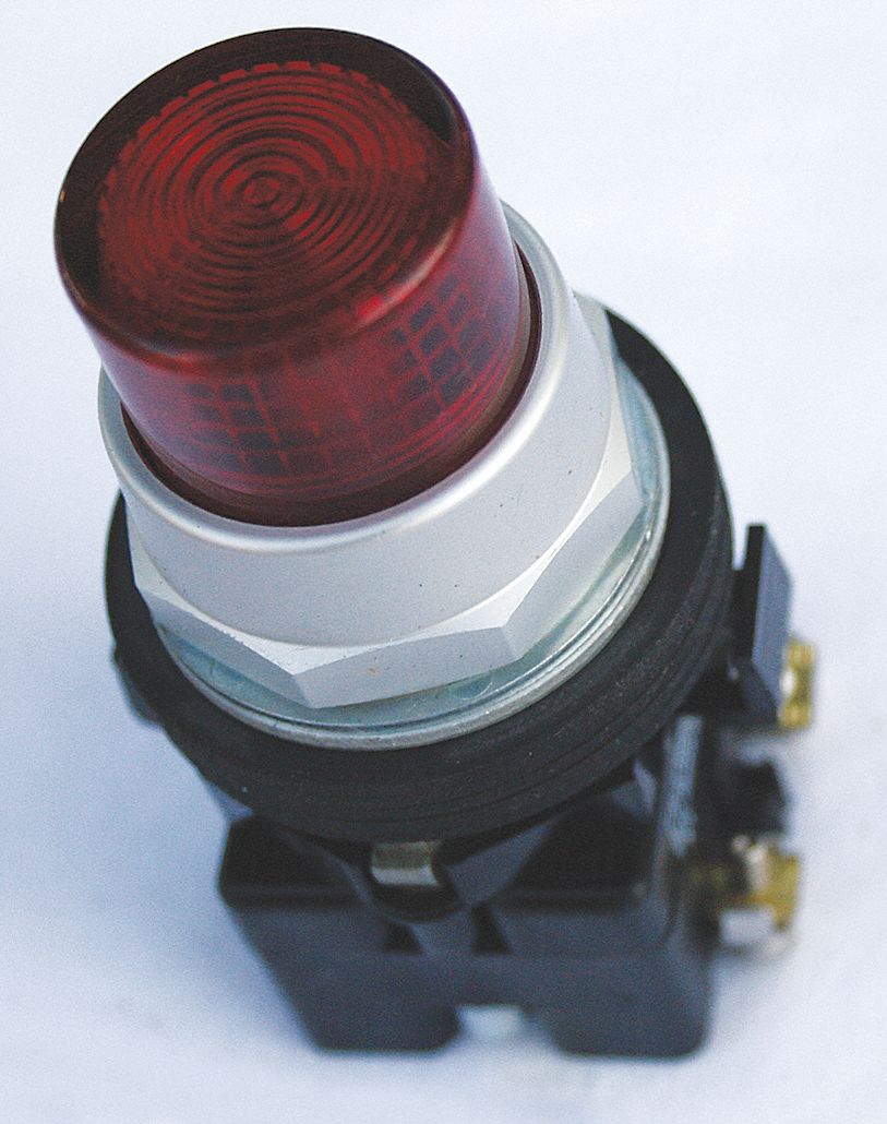 13Z611 - H4180 Illuminated Push Button 30mm 1NO Red