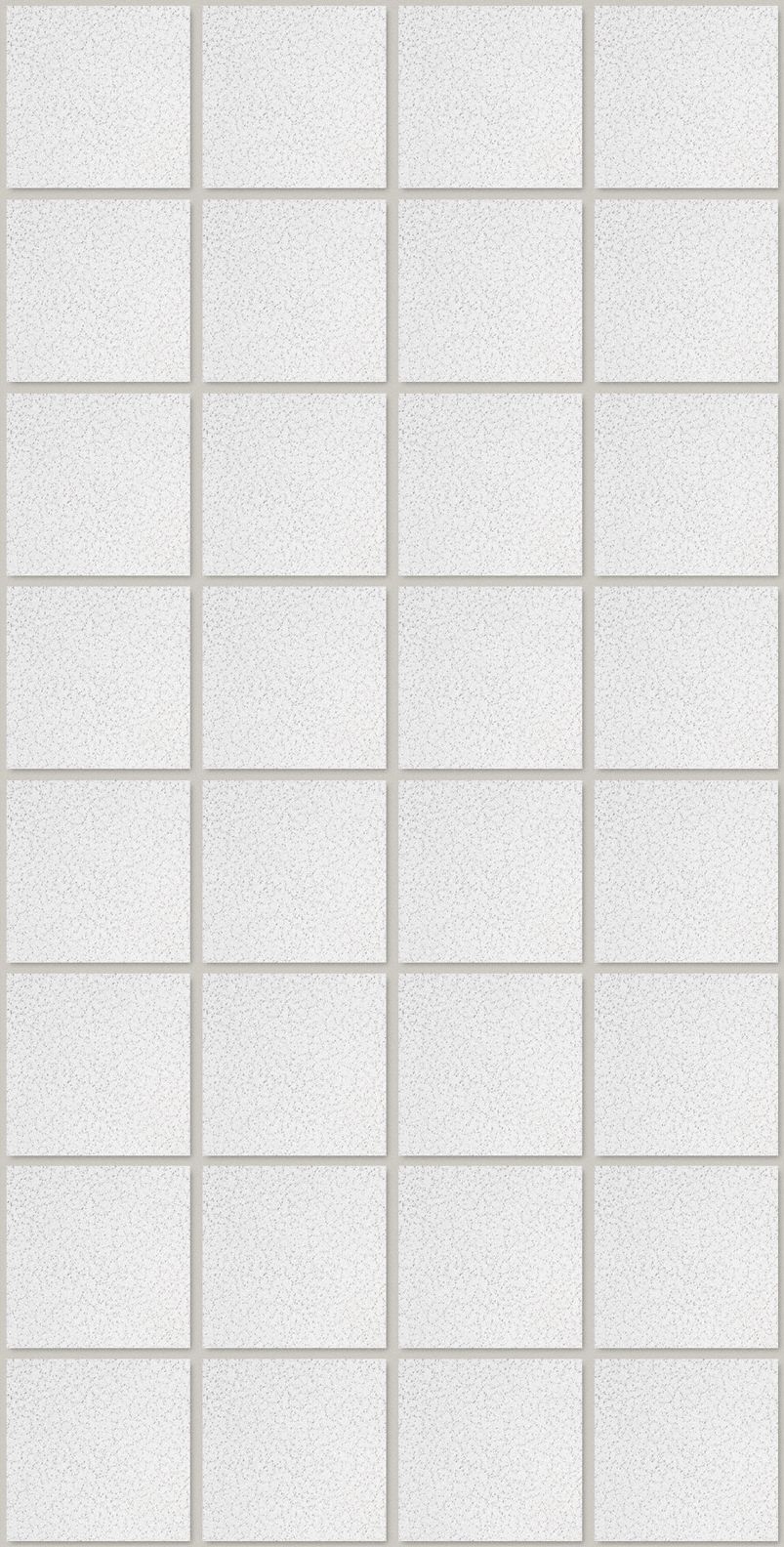 ARMSTRONG Ceiling Tile Cirrus, 24 in Lg, 24 in Wd, Angled Tegular Edge