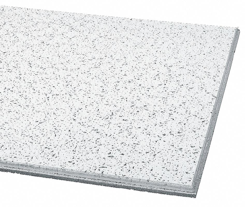 Ceiling Tile Width 24 Length 24 5 8 Thickness Mineral Fiber Pk 16