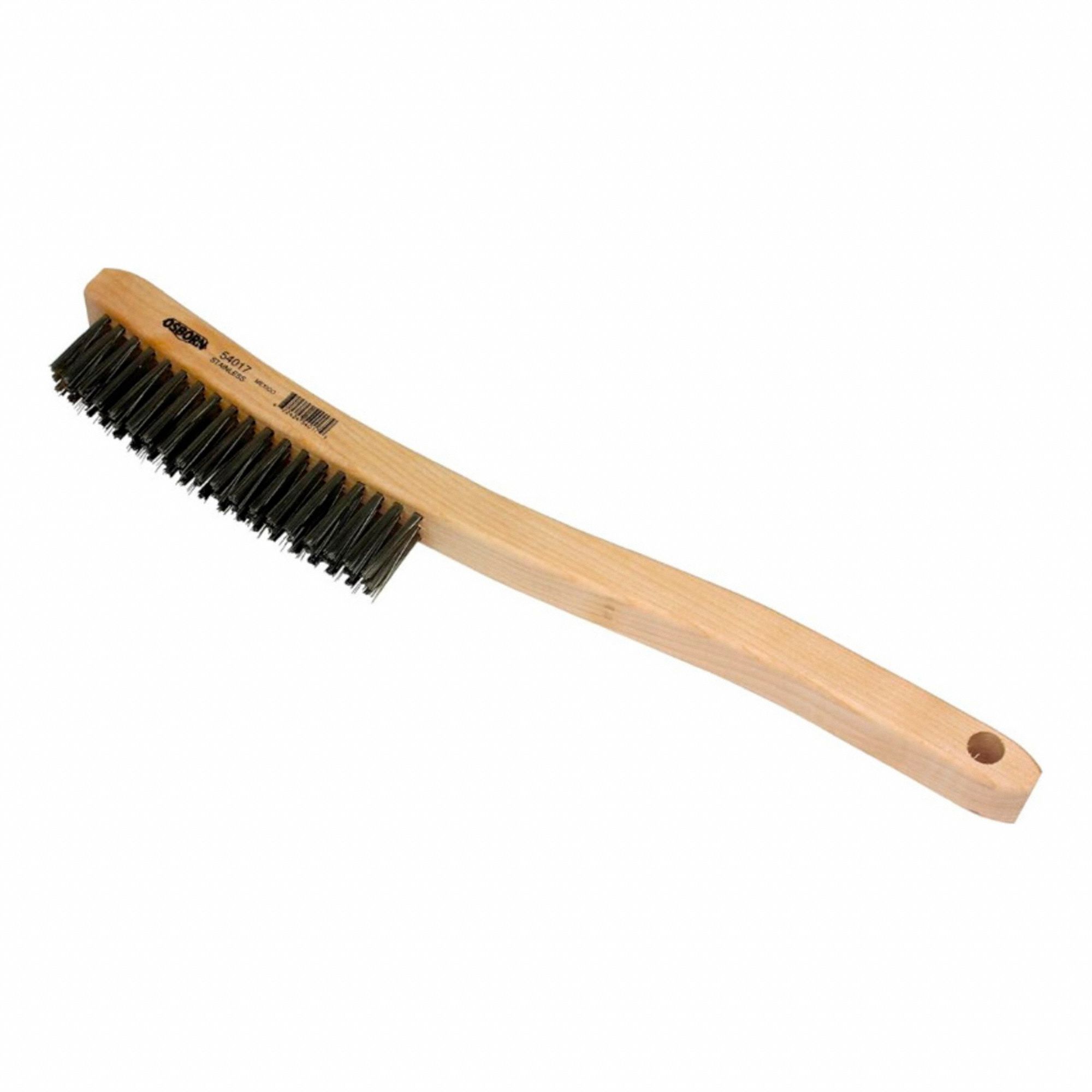 BRUSH SCRATCH 3X19 ROW S/S CUR