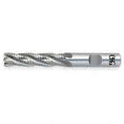 SQUARE END MILL, BRIGHT/UNCOATED, NON-CENTRE CUTTING, 4 FLUTES, ¼ IN MILLING DIAMETER