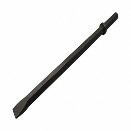 INGERSOLL RAND, Hex, 1 in Chisel Tip Wd, Narrow Chisel Steel 18