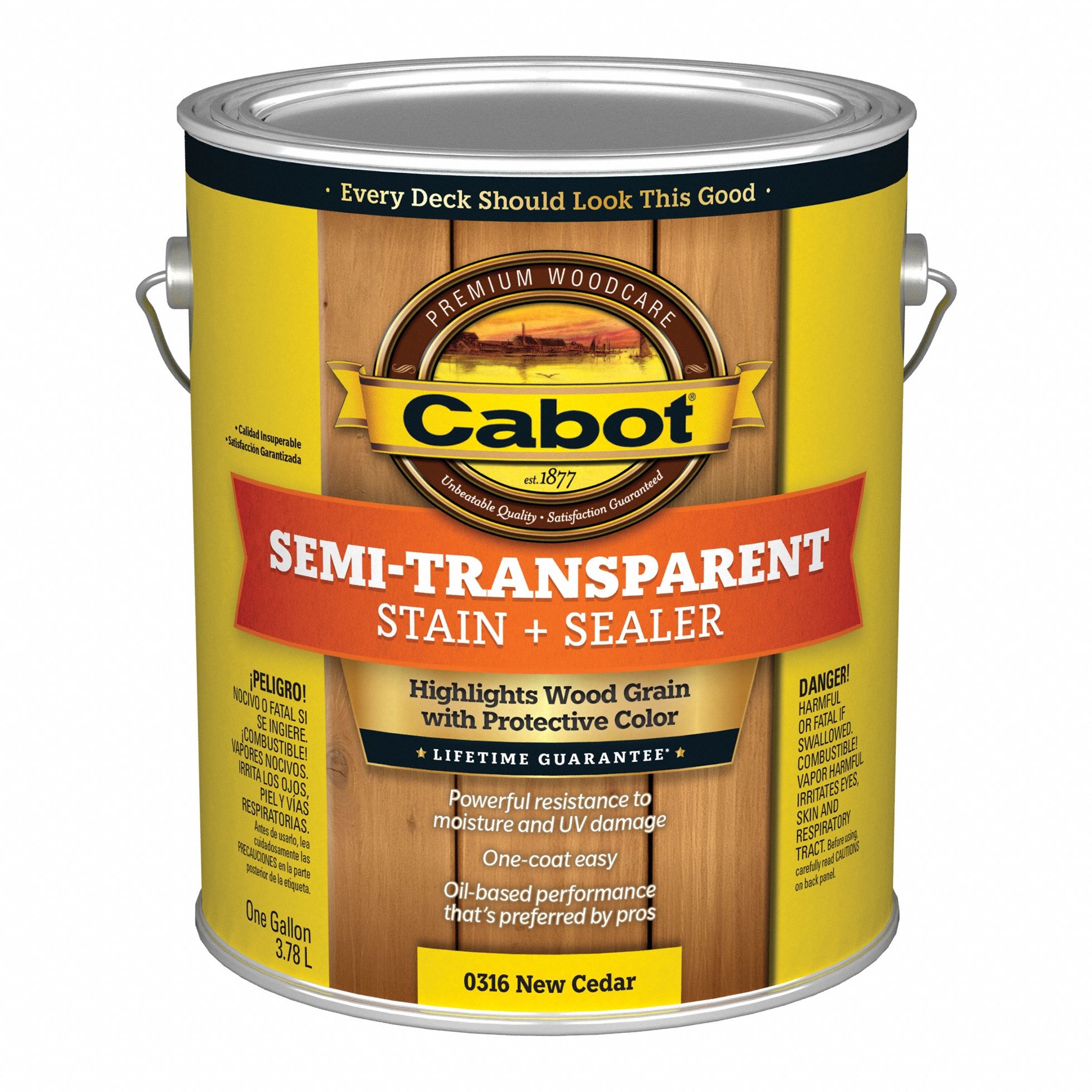 Semi-Transparent Stain + Sealer