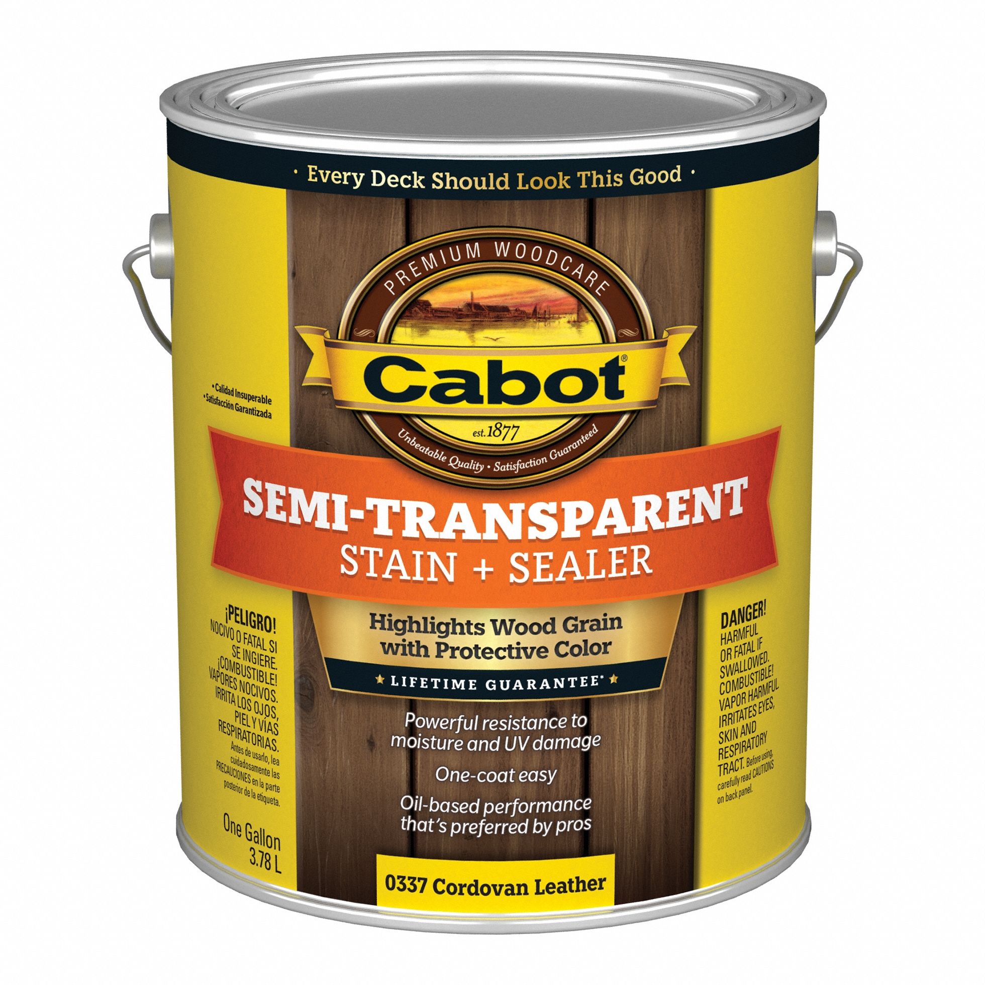 Semi-Transparent Stain + Sealer