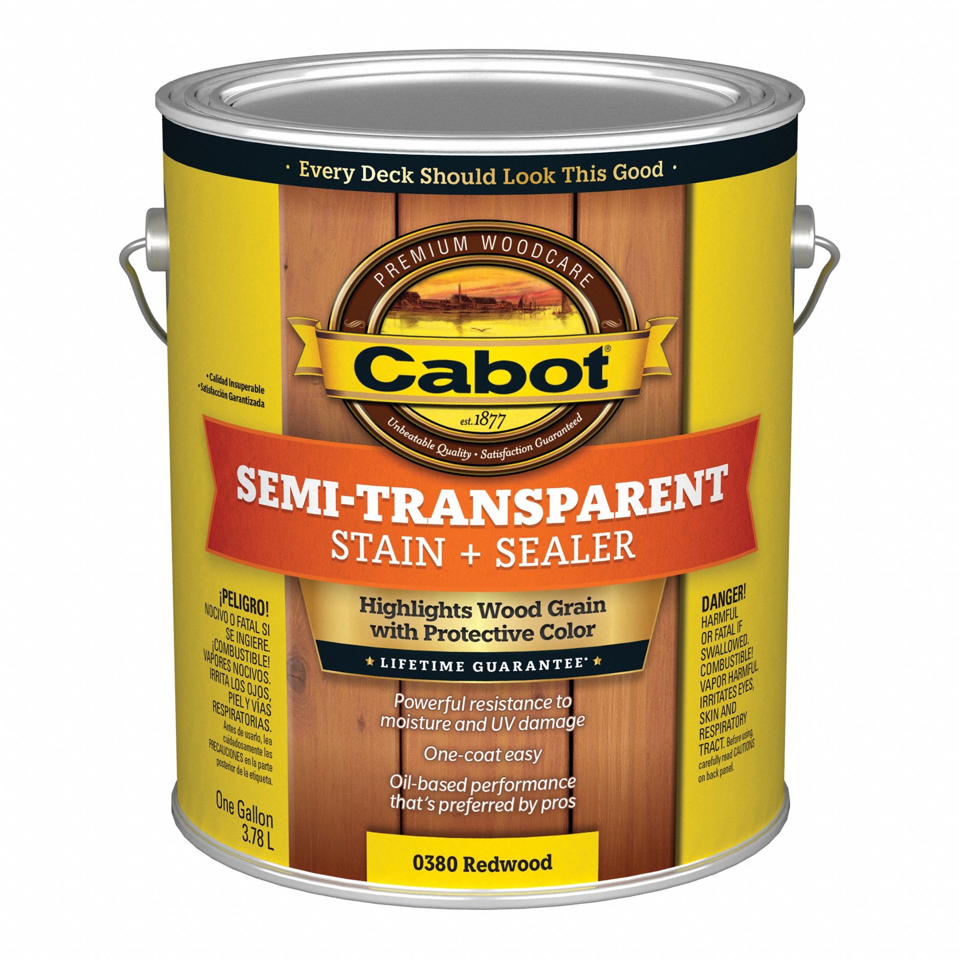 Semi-Transparent Stain + Sealer