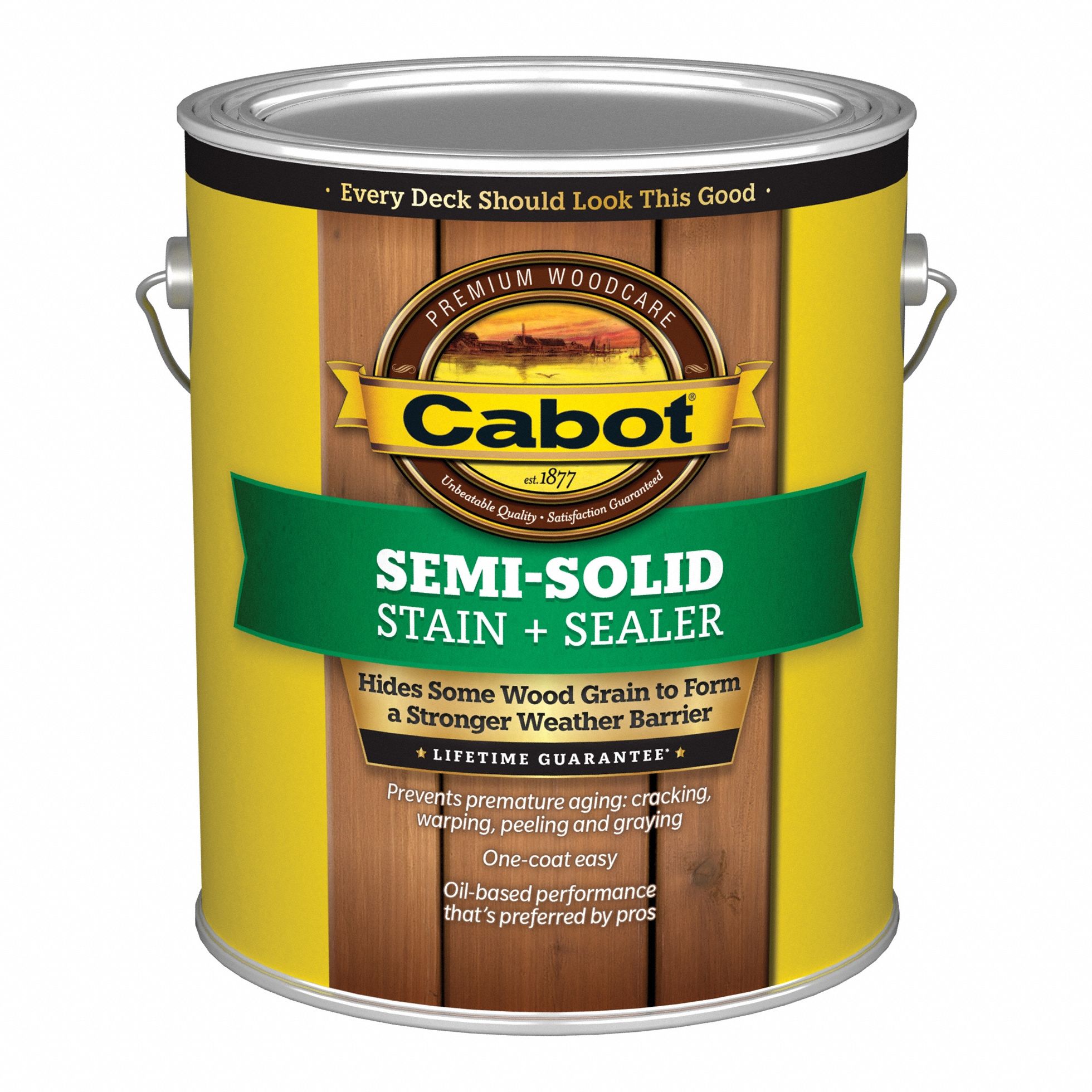 Semi-Solid Stain + Sealer Redwood