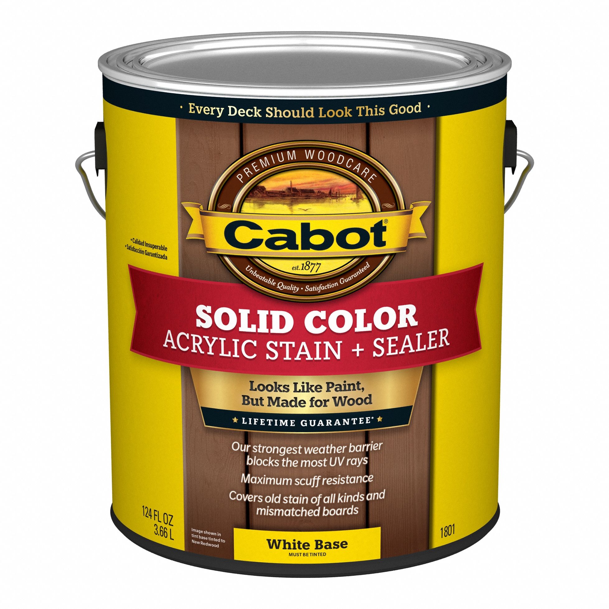 Solid Color Acrylic Stain + Sealer