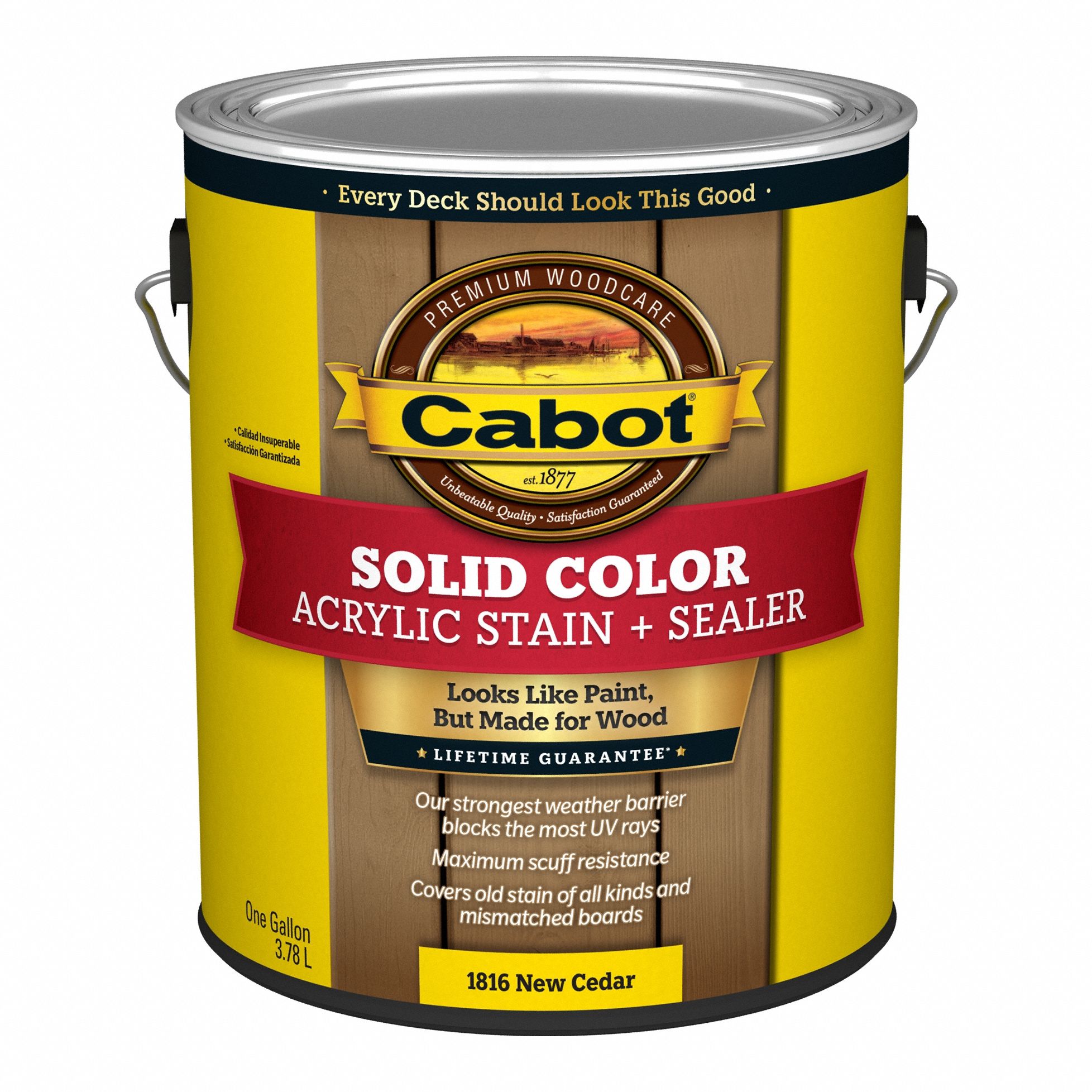 Solid Color Acrylic Stain + Sealer