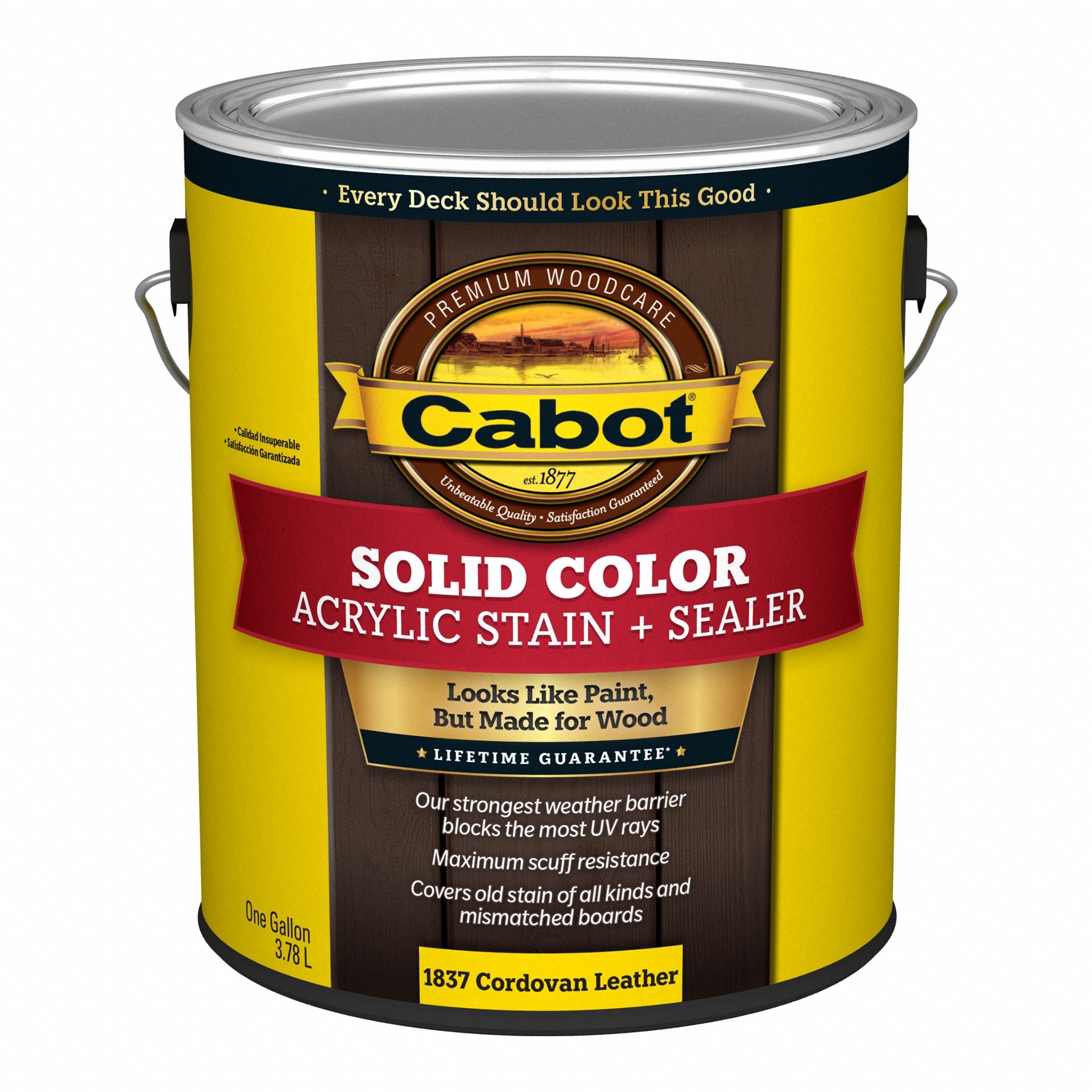 Solid Color Acrylic Stain + Sealer