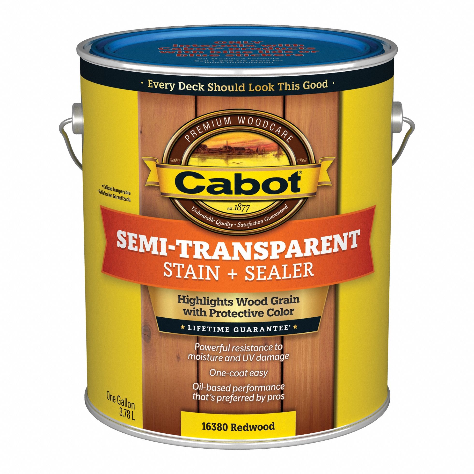 Semi-Transparent Stain + Sealer Low VOC