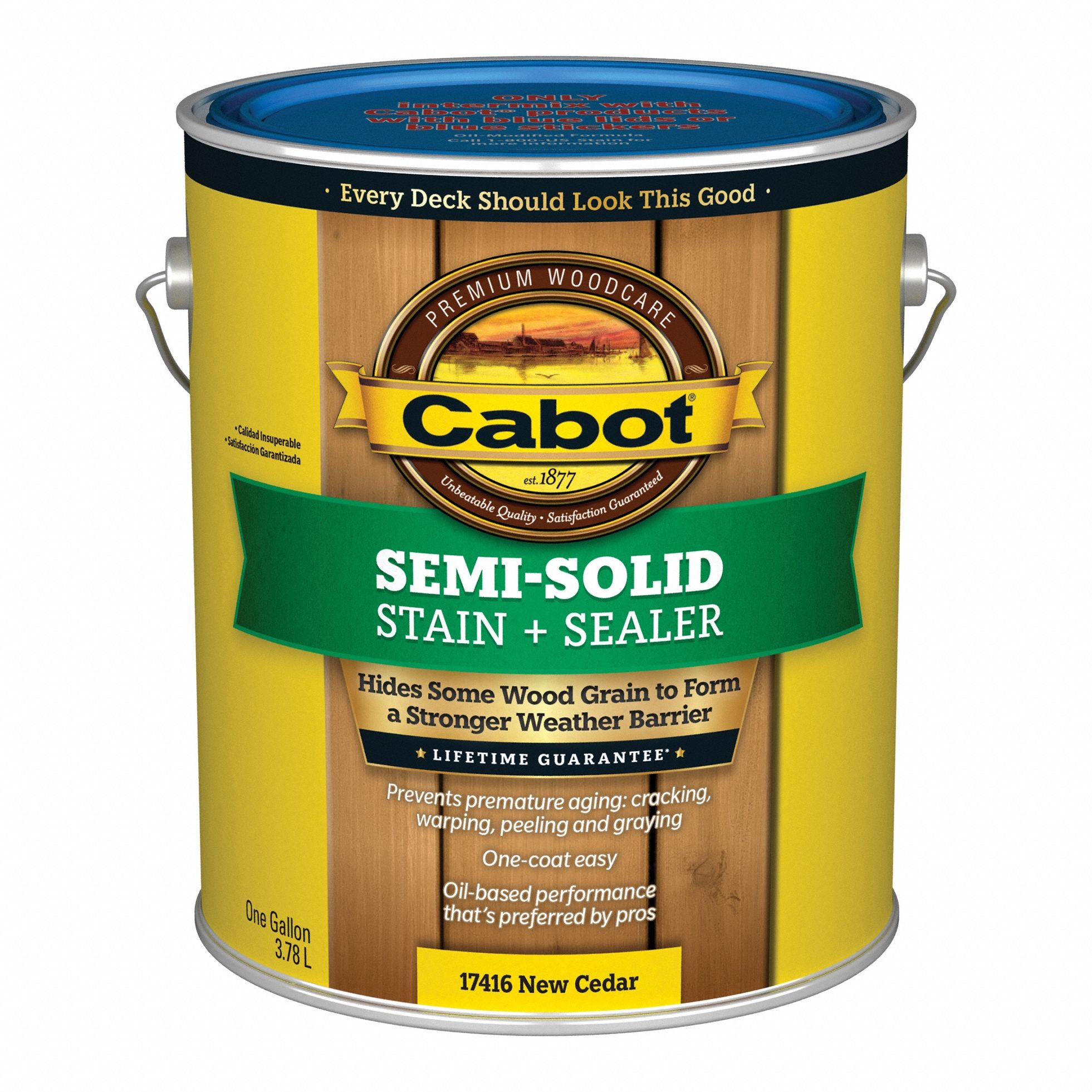 Semi-Solid Stain + Sealer Low VOC