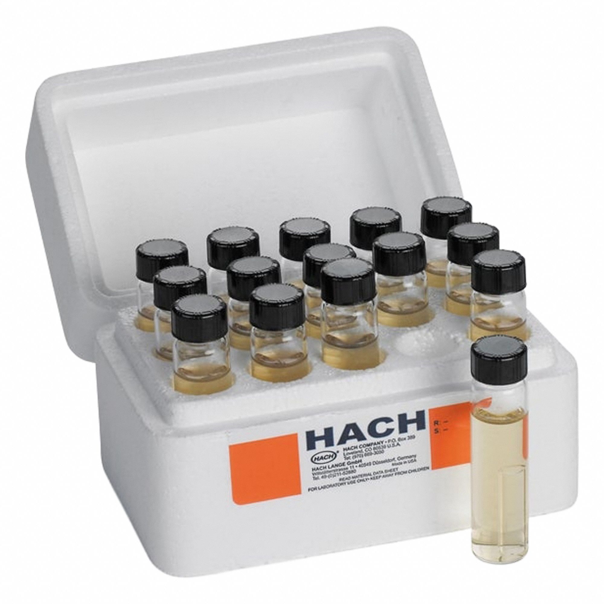HACH, 1410415, 15, EC Medium MPN Tube - 897XZ6|1410415 - Grainger