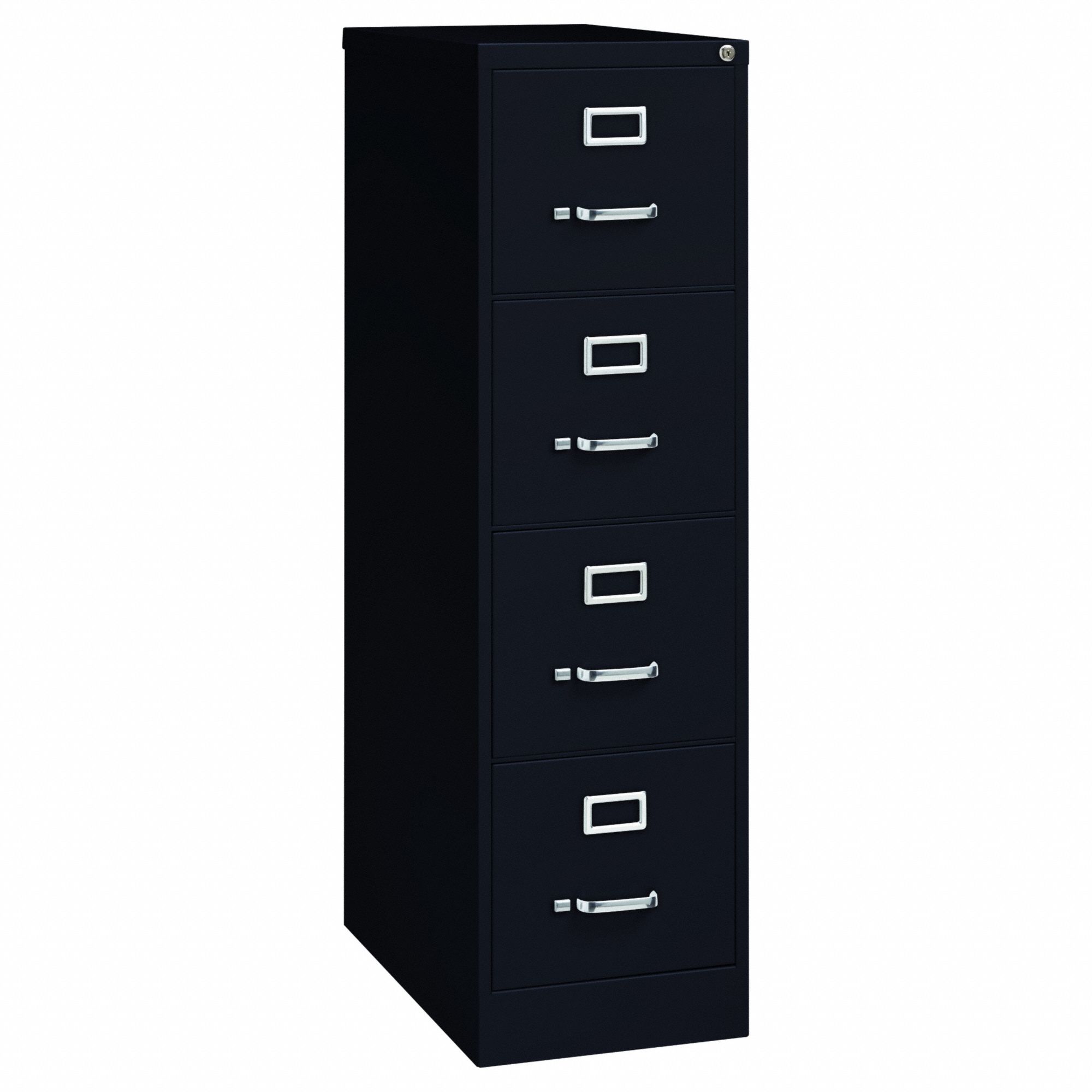 HIRSH, Black, 4 Drawers, Vertical File Cabinet - 415G30|16699 - Grainger