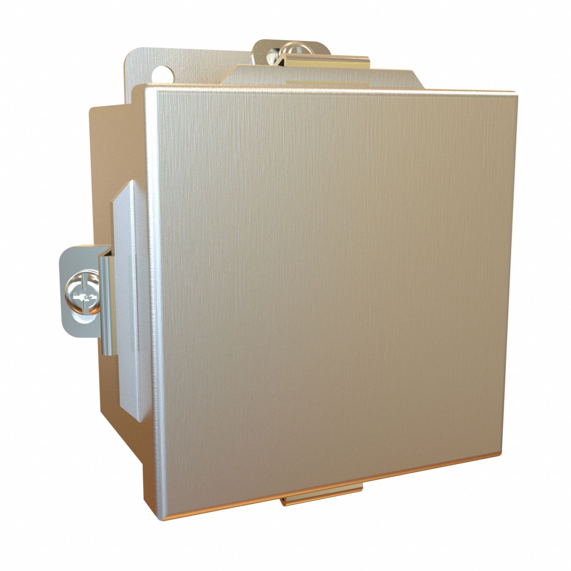 Electrical Enclosure: Stainless Steel, 4 in x 4 in x 3 in, NEMA 12/13/3R/4/4X, Solid Cover