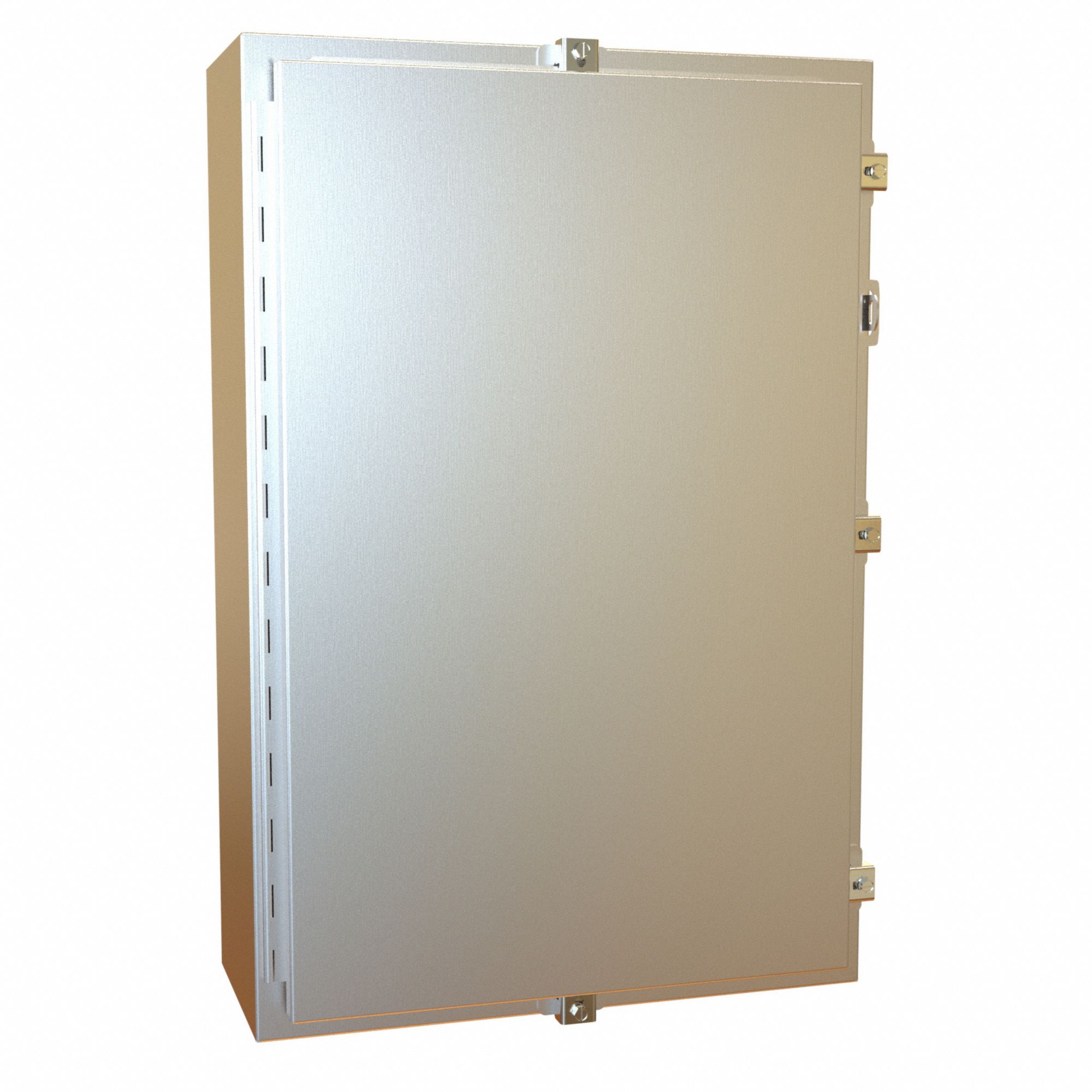 Electrical Enclosure: Stainless Steel, 30 in x 20 in x 8 in, NEMA 12/13/3R/4/4X, w/Panel