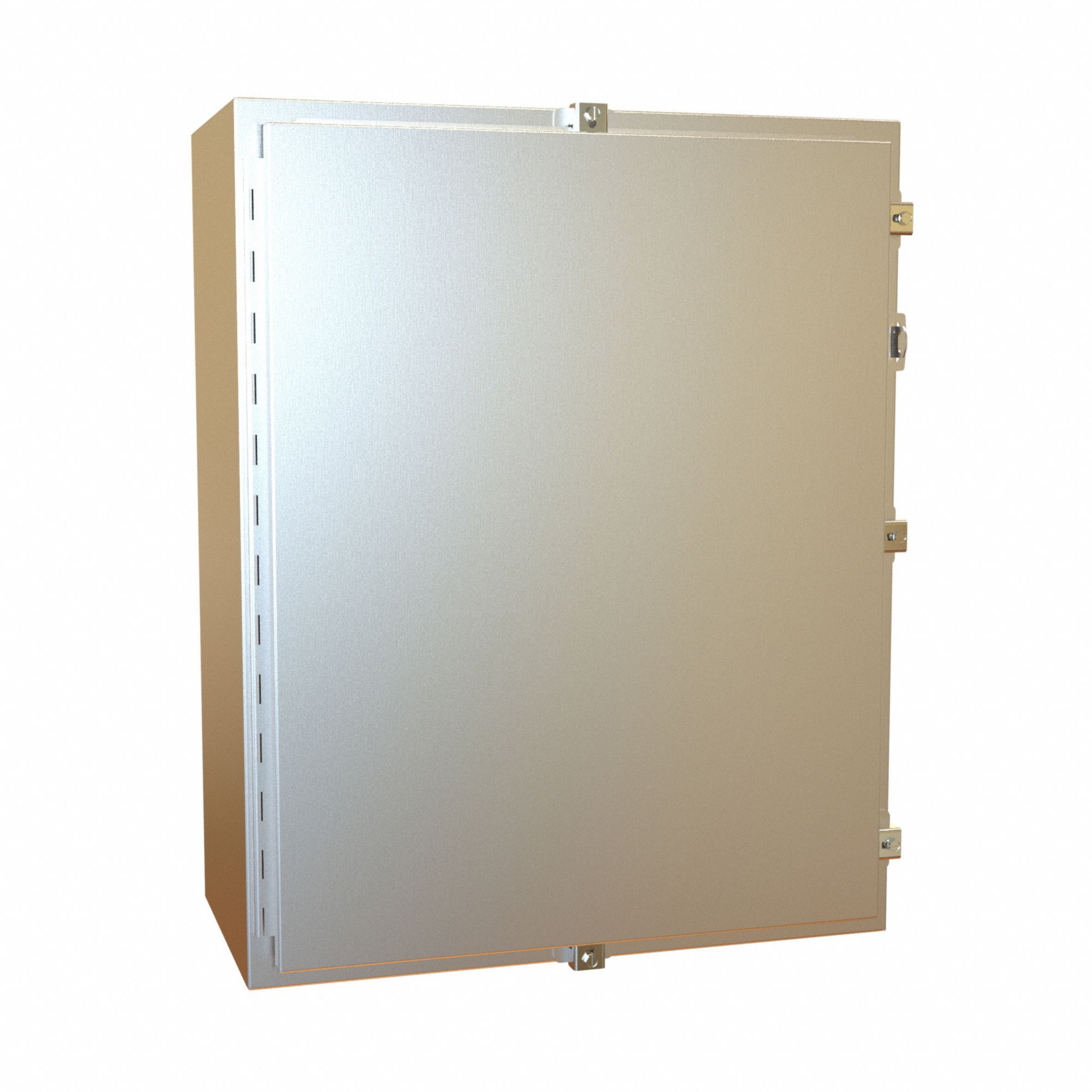 Electrical Enclosure: Stainless Steel, 30 in x 24 in x 12 in, NEMA 12/13/3R/4/4X, w/Panel