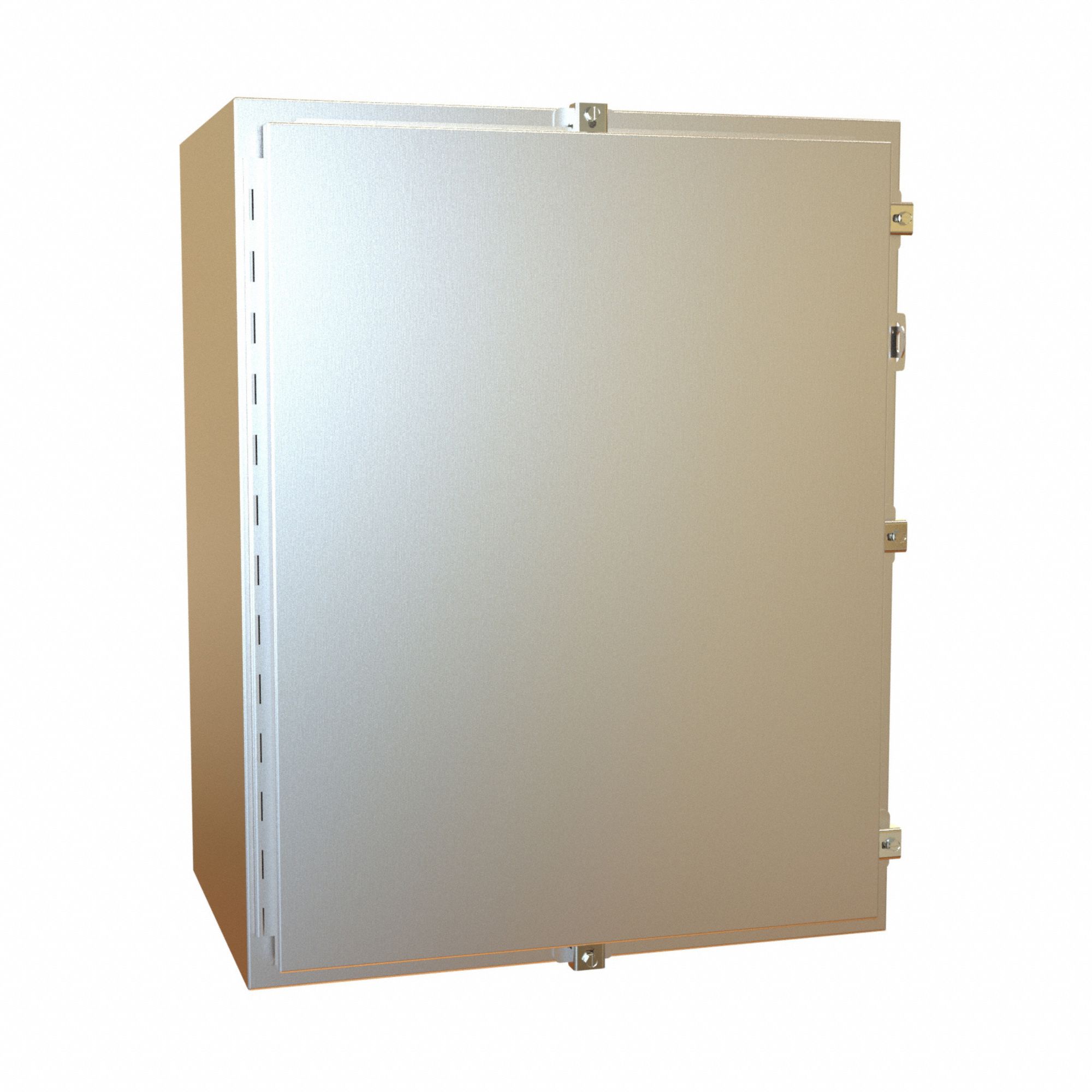 Electrical Enclosure: Stainless Steel, 30 in x 24 in x 16 in, NEMA 12/13/3R/4/4X, w/Panel
