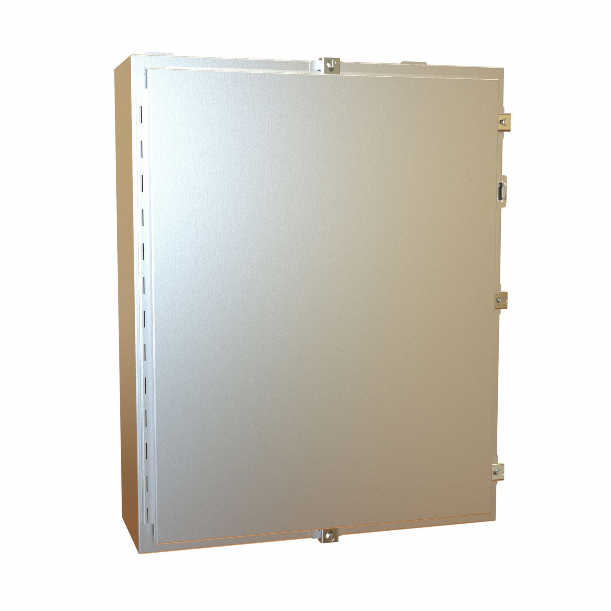 Electrical Enclosure: Stainless Steel, 30 in x 24 in x 8 in, NEMA 12/13/3R/4/4X, w/Panel