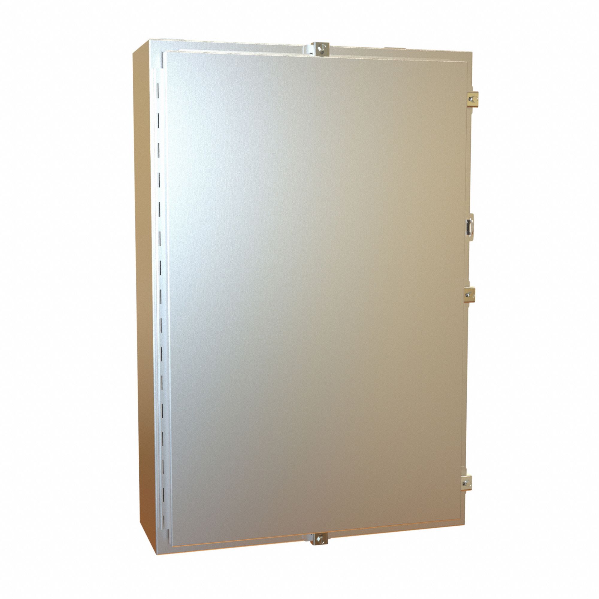 Electrical Enclosure: Stainless Steel, 36 in x 24 in x 8 in, NEMA 12/13/3R/4/4X, w/Panel