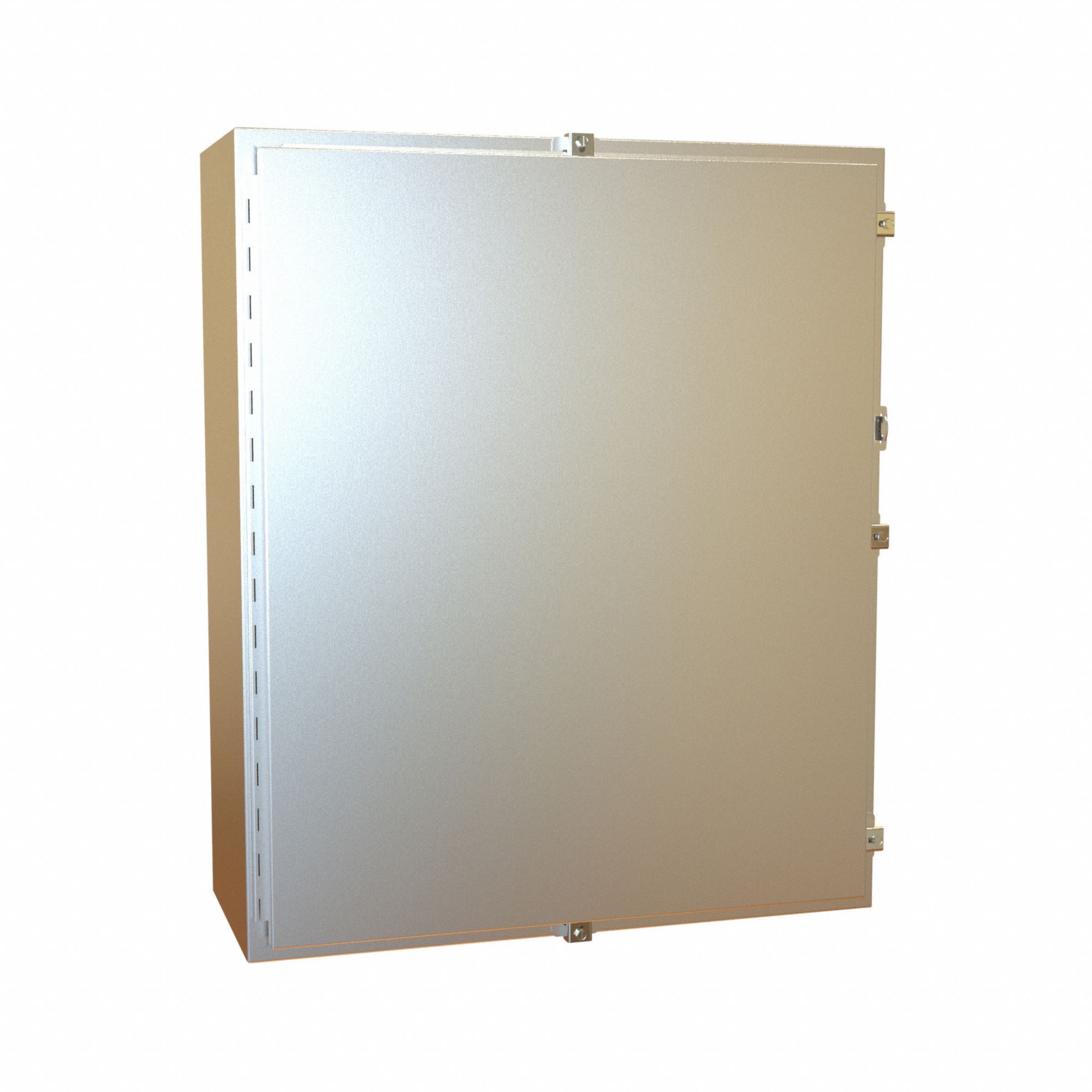 Electrical Enclosure: Stainless Steel, 36 in x 30 in x 12 in, NEMA 12/13/3R/4/4X, w/Panel