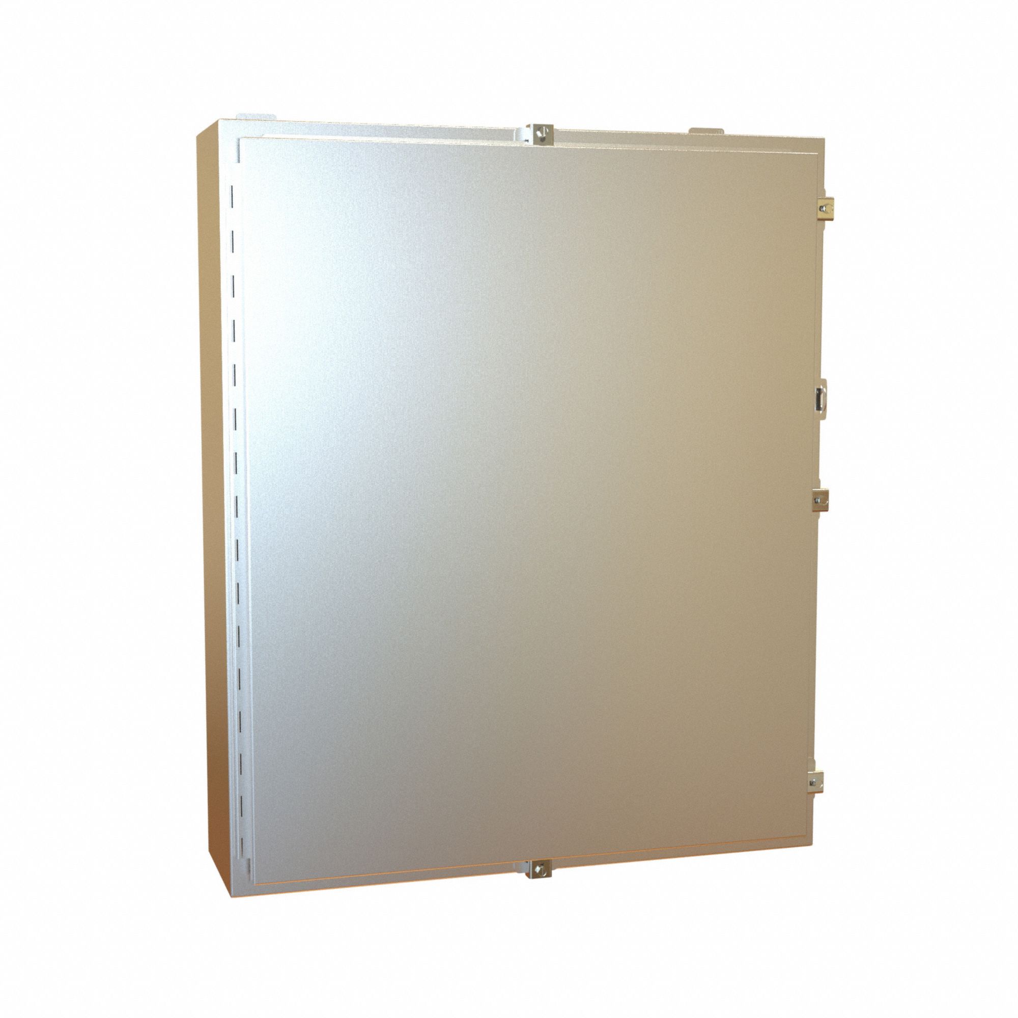 Electrical Enclosure: Stainless Steel, 36 in x 30 in x 8 in, NEMA 12/13/3R/4/4X, w/Panel