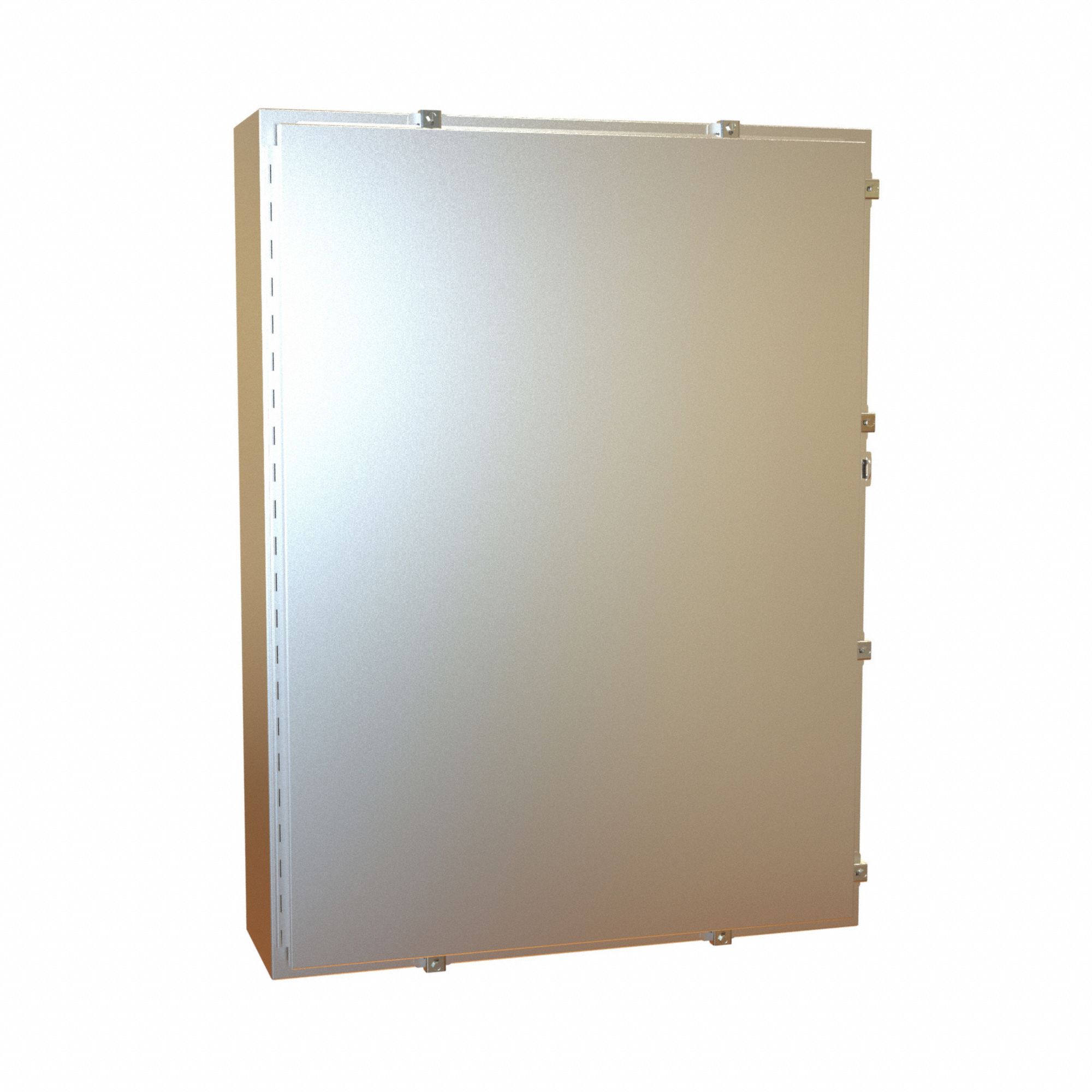 Electrical Enclosure: Stainless Steel, 48 in x 36 in x 10 in, NEMA 12/13/3R/4/4X, w/Panel